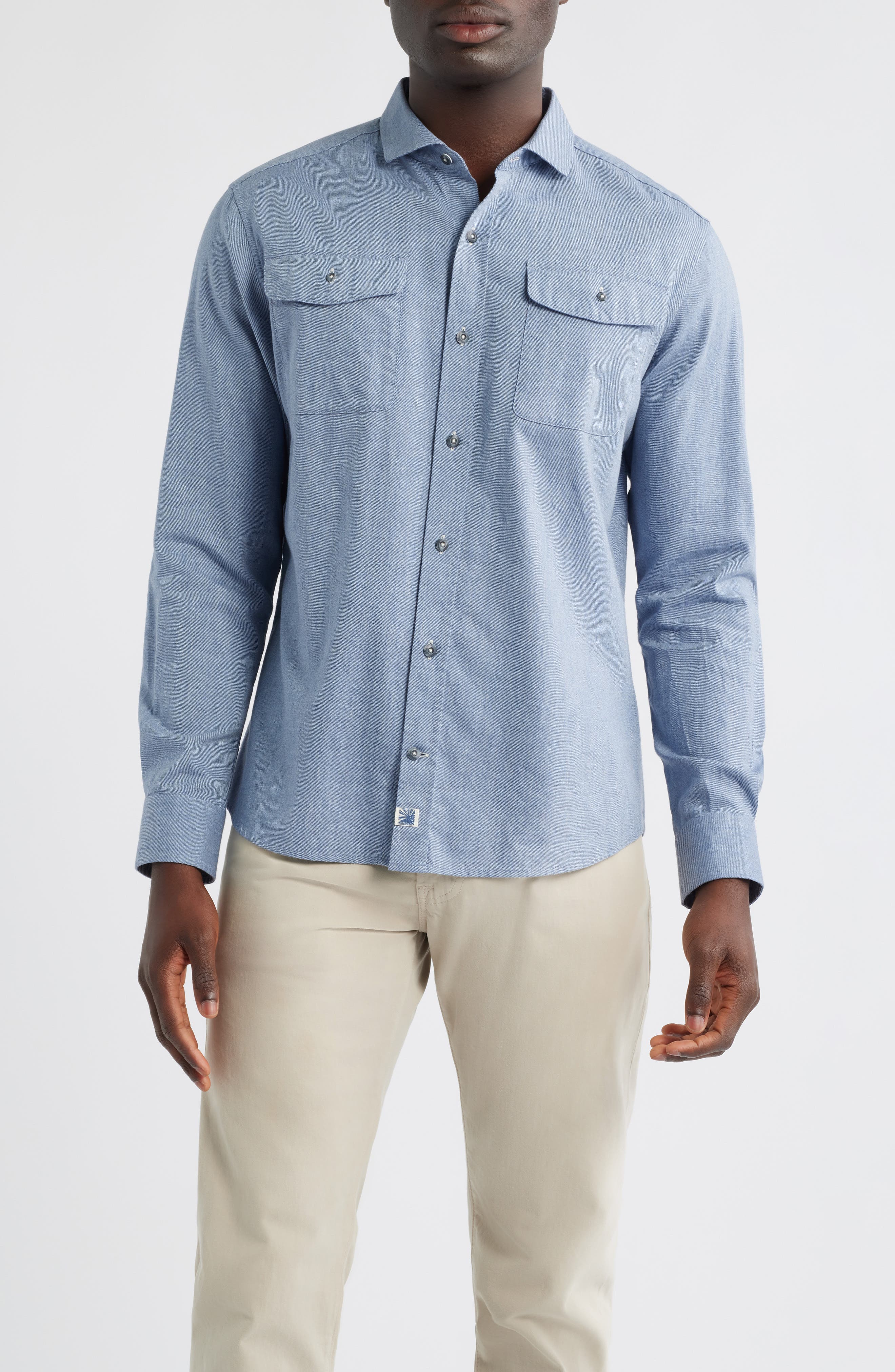 Alpond Hangin' Out Cotton Button-Up Shirt - image 1