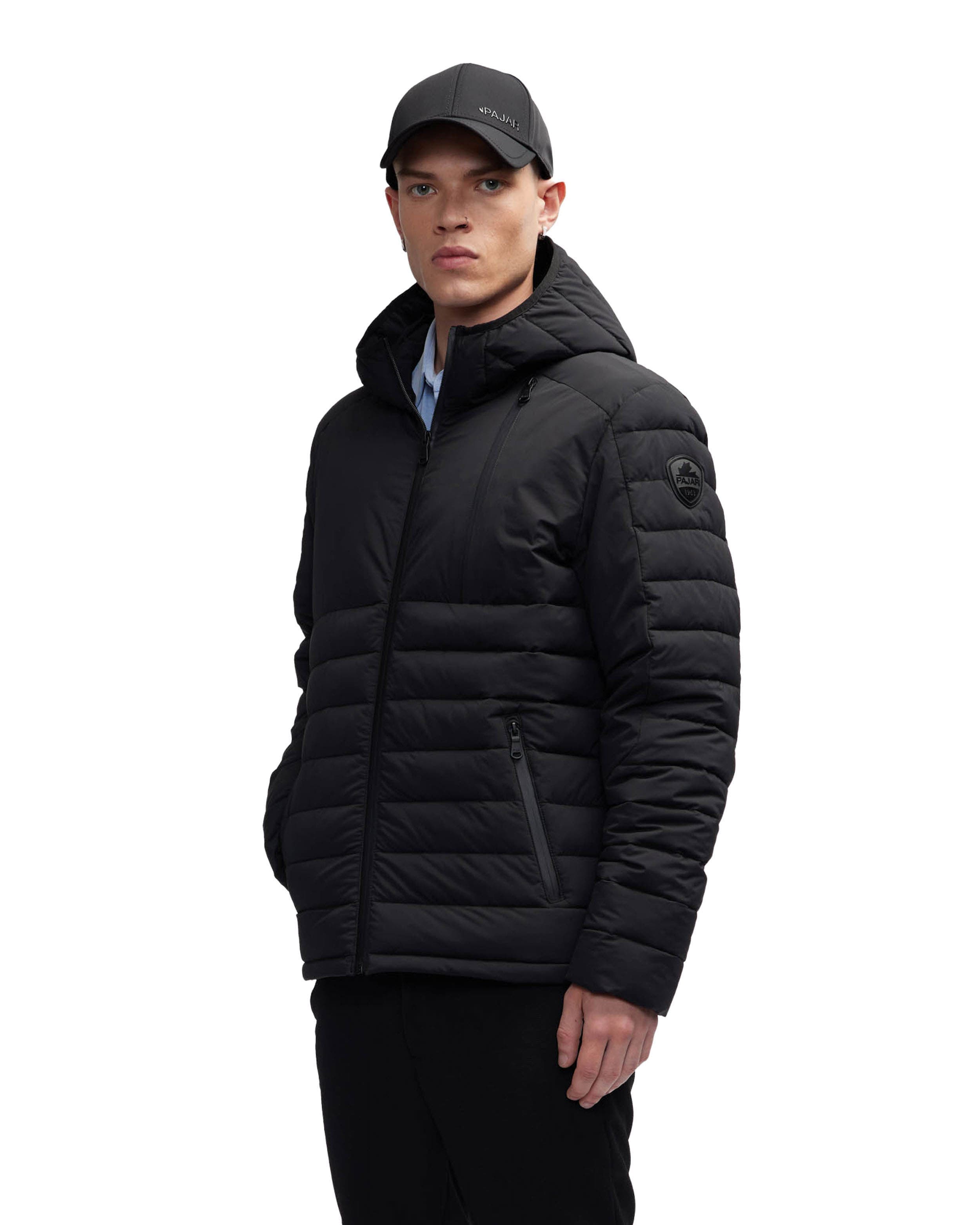 Henrik Channel Quilted Lightweight Stretch Puffer Jacket - image 2