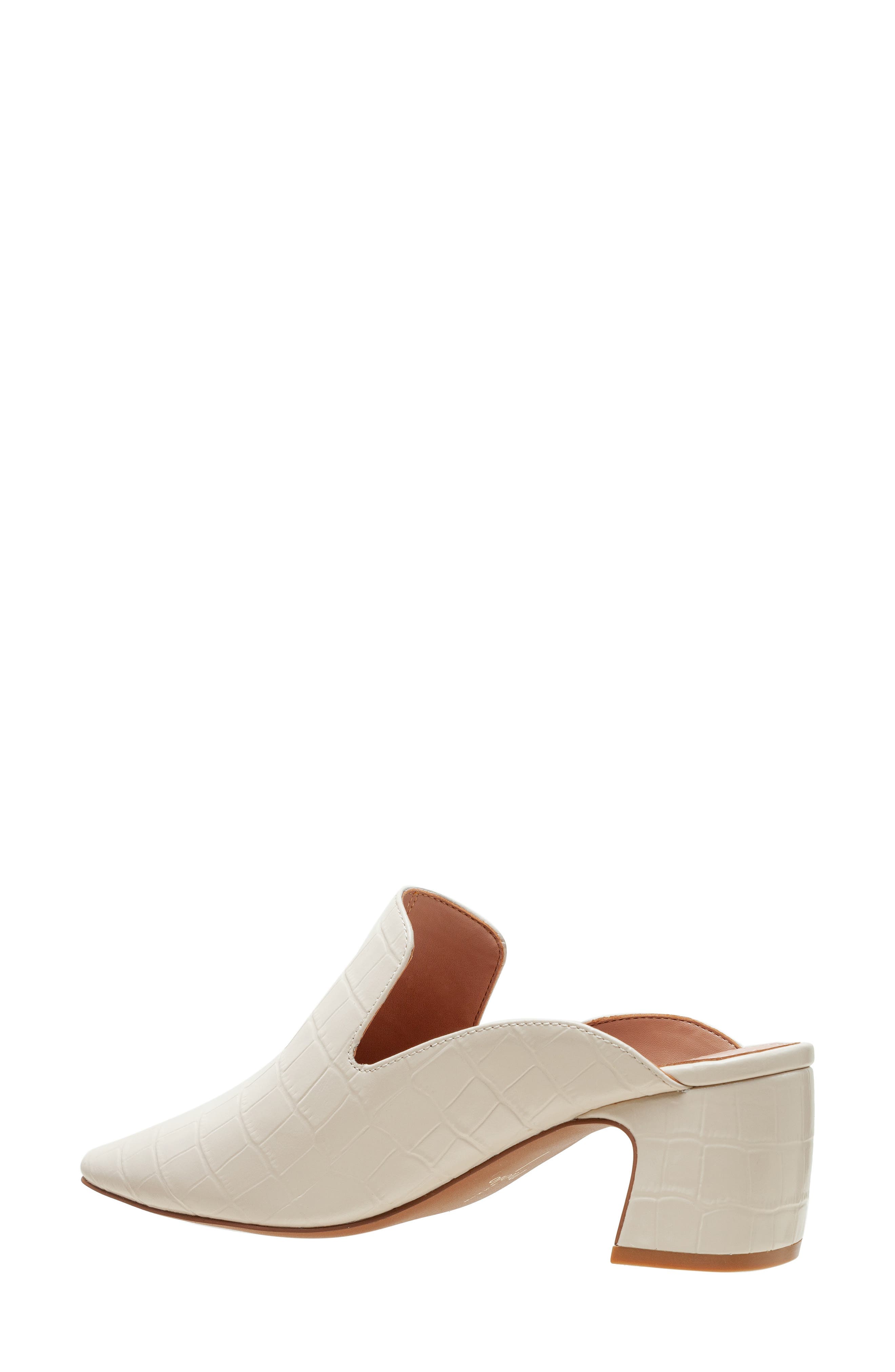 Giselle Croc Embossed Mule - image 4