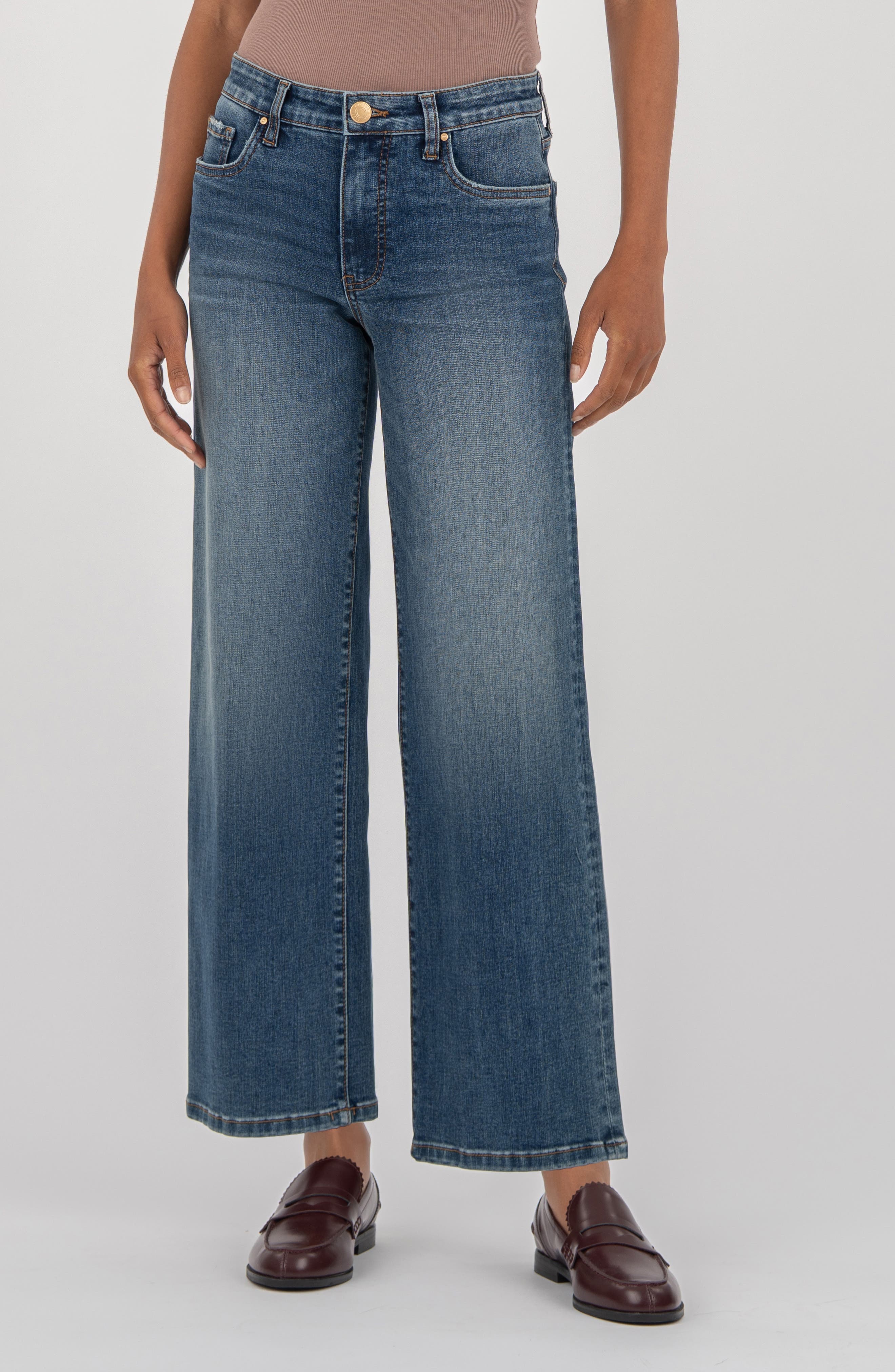 High Waist Wide Leg Jeans - image 1