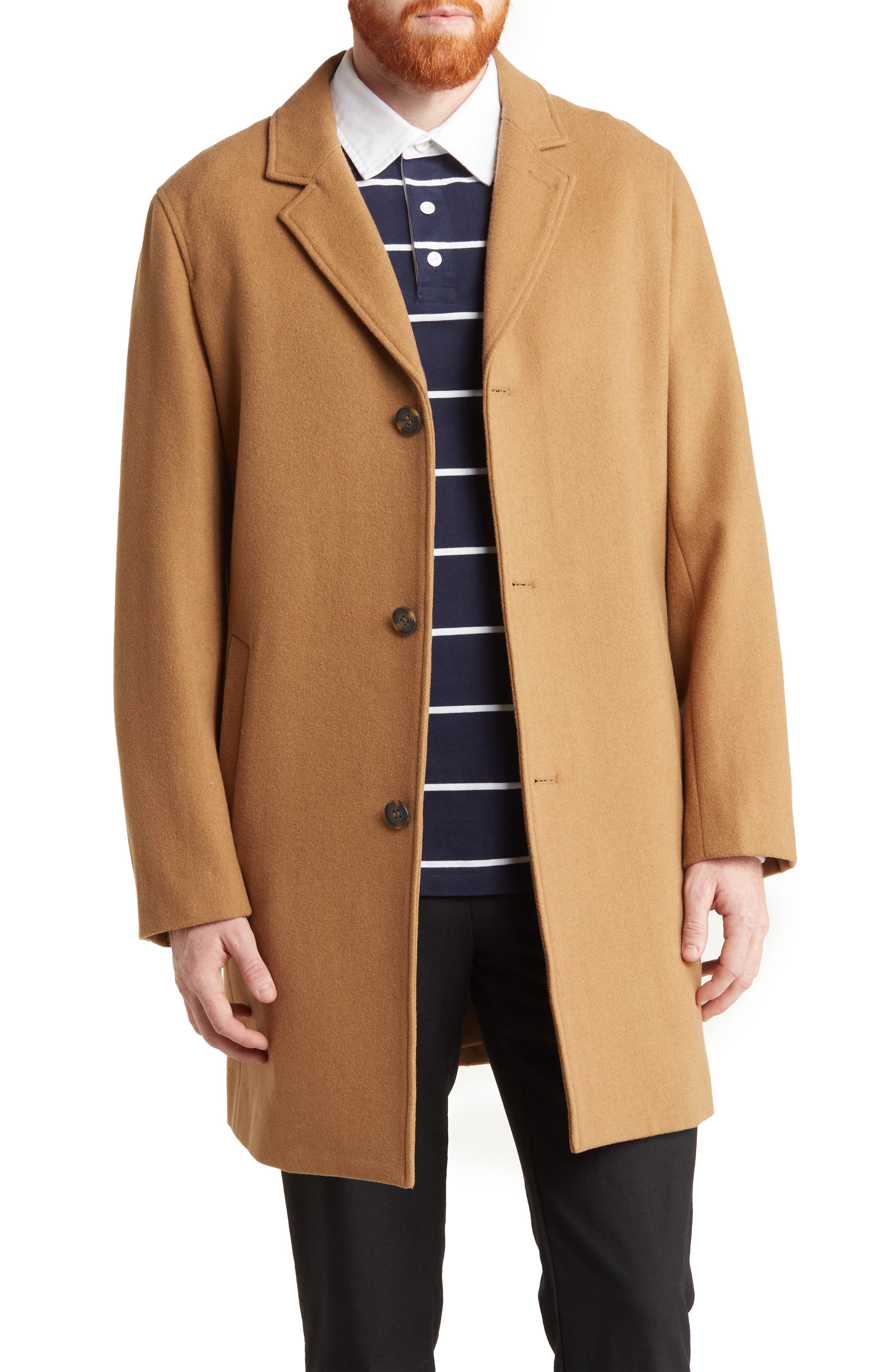 Wool Blend Melton Classic Topper - image 3