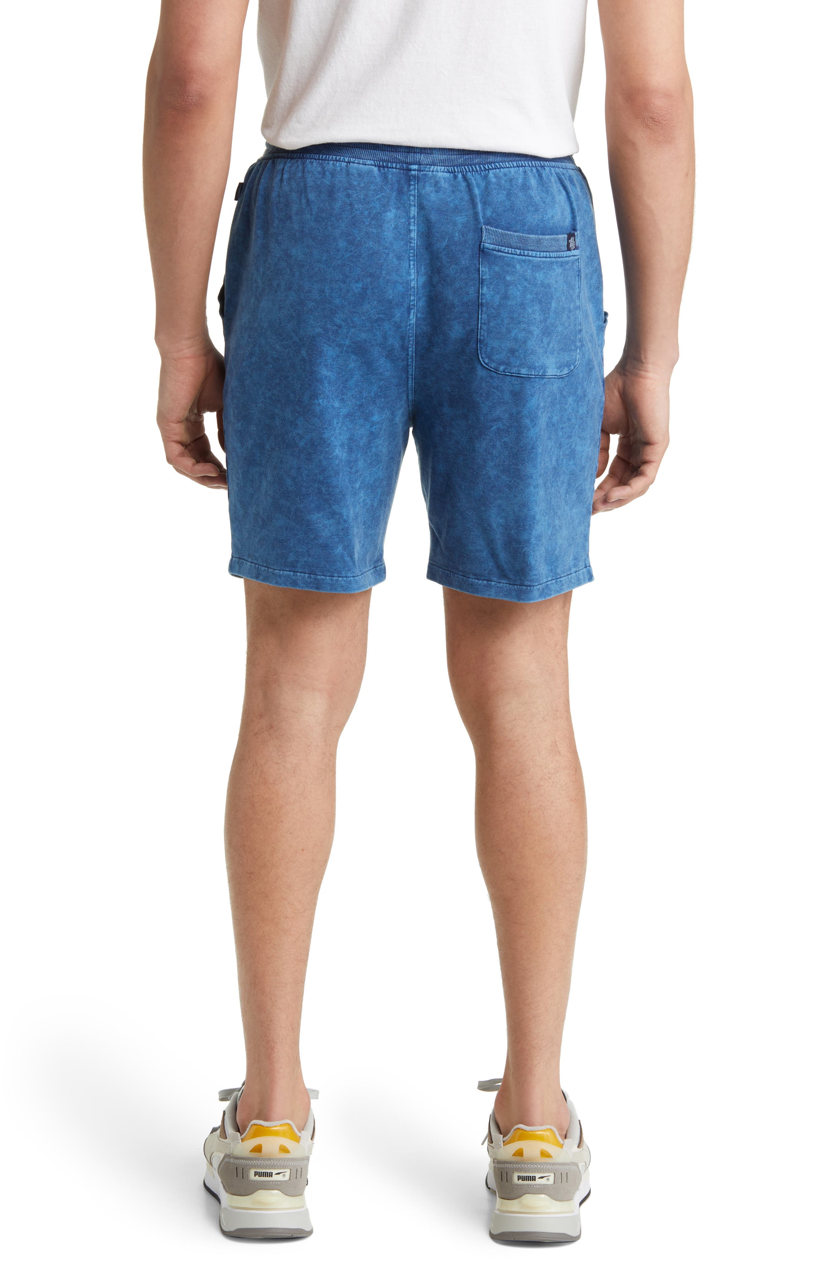 Acid Wash Fleece Shorts - image 2