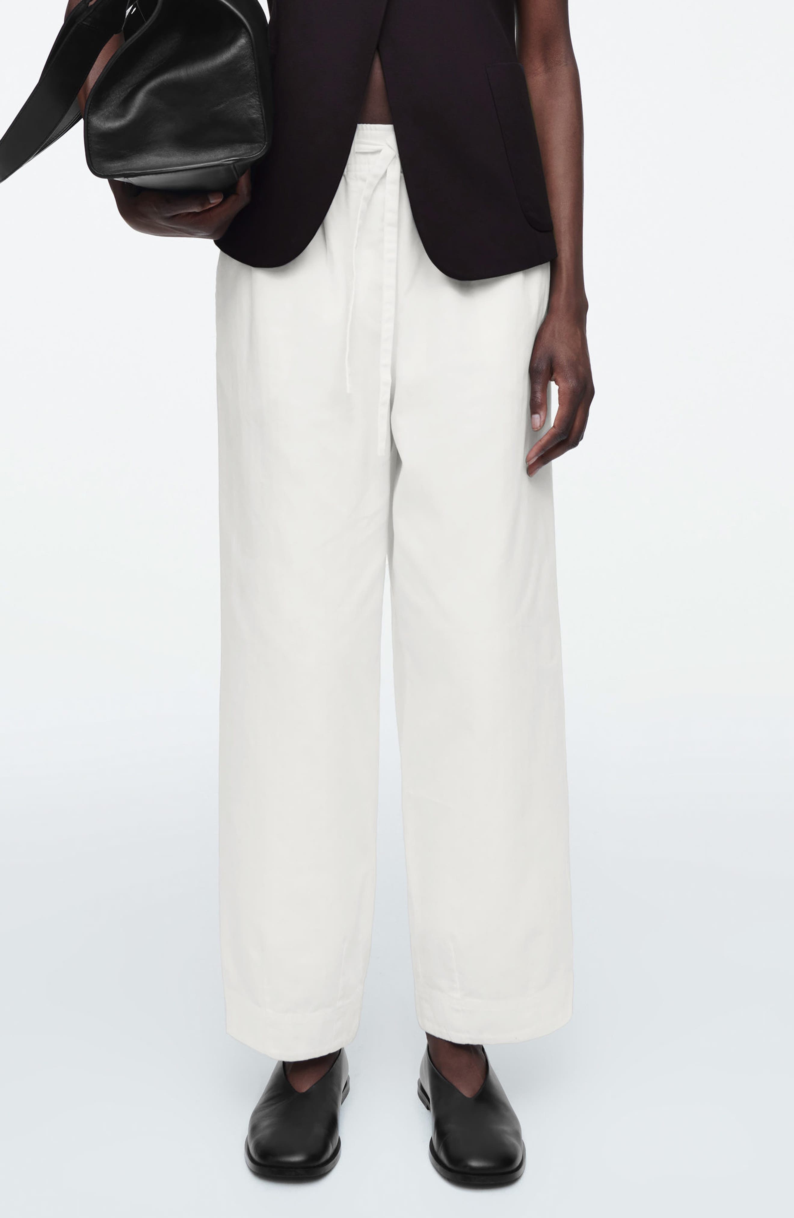 Organic Cotton Herringbone Pants - image 1