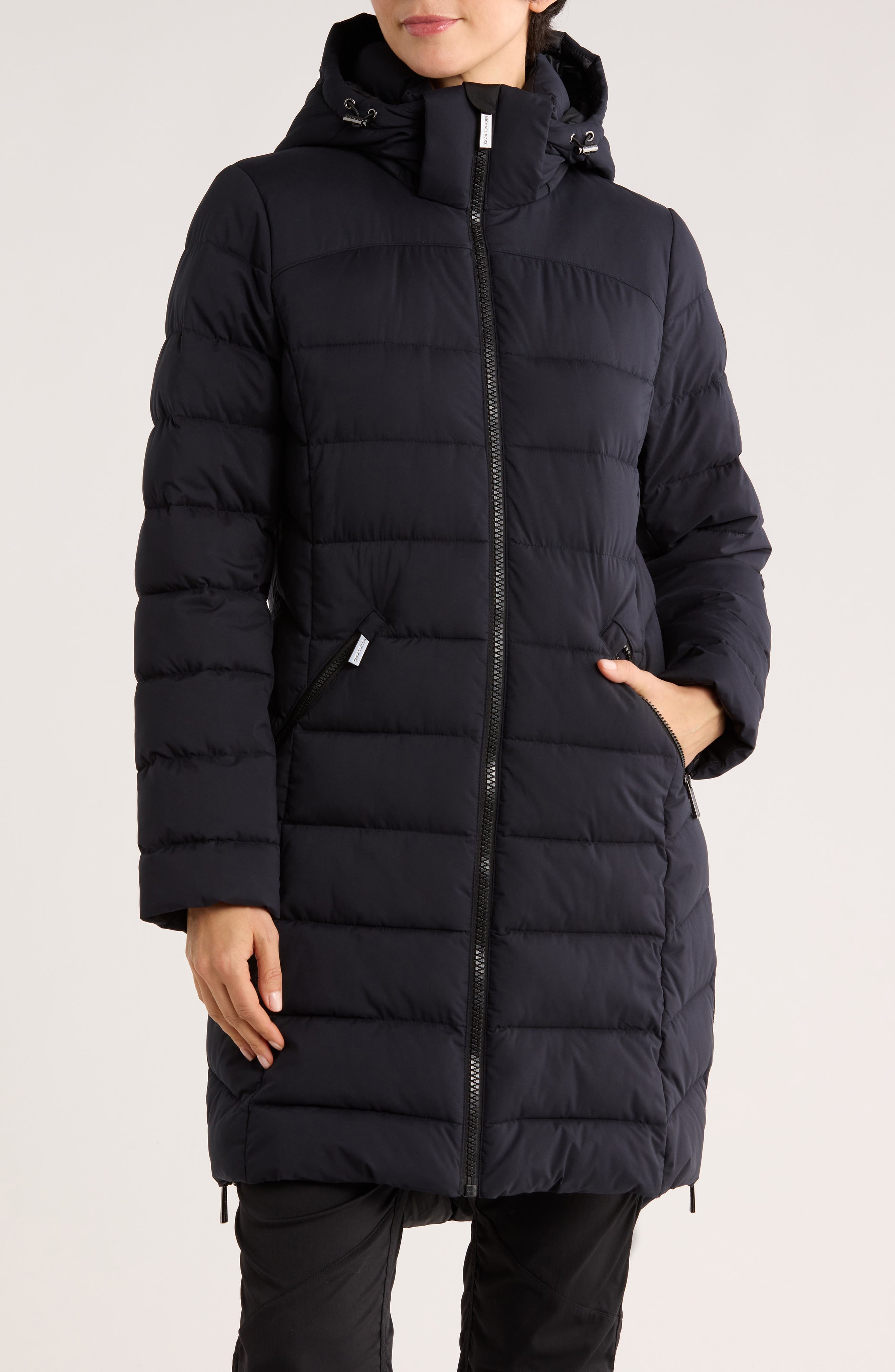 Packable Hooded 400 Fill Power Quilted Puffer Jacket - image 1