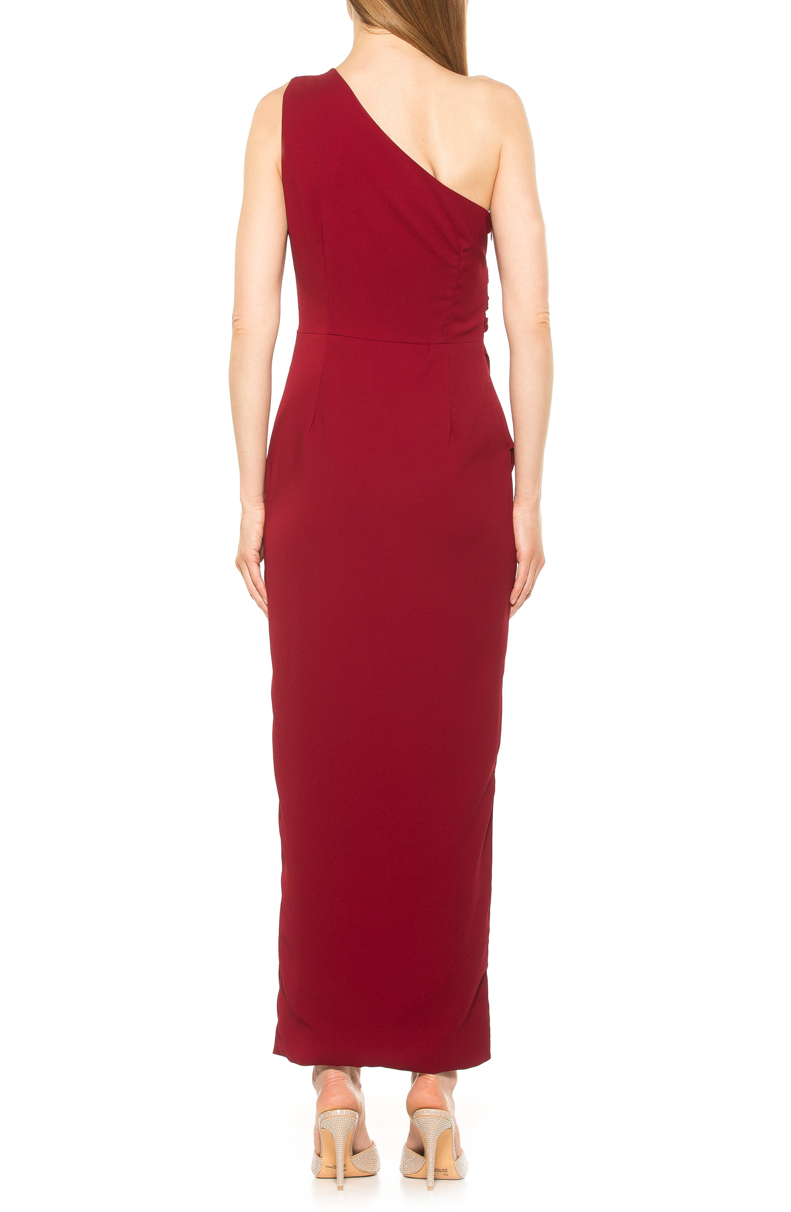 Alessi One-Shoulder Maxi Dress - image 2