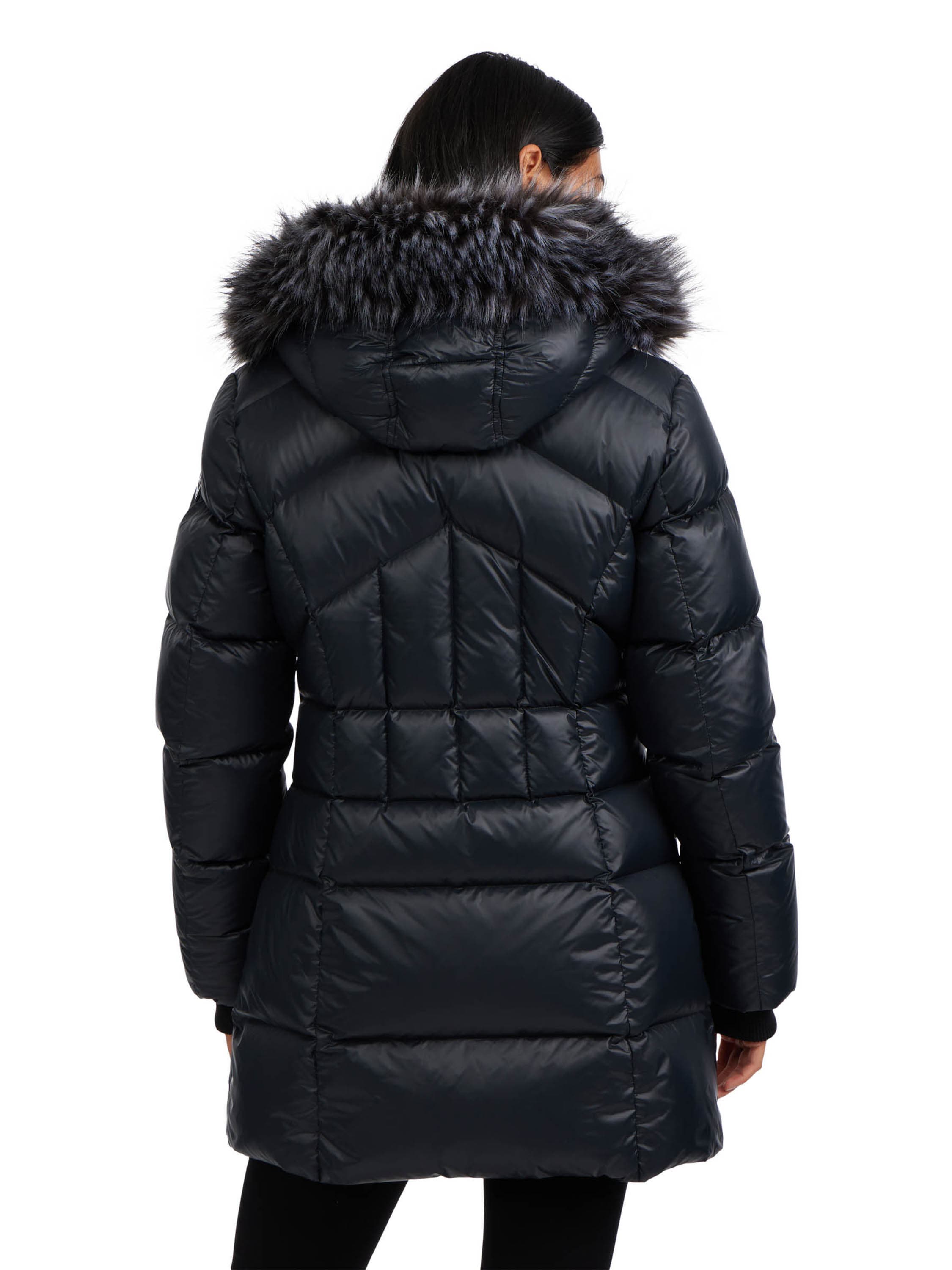 Women's Ares Fixed Hood Puffer with Fixed Bib - image 2