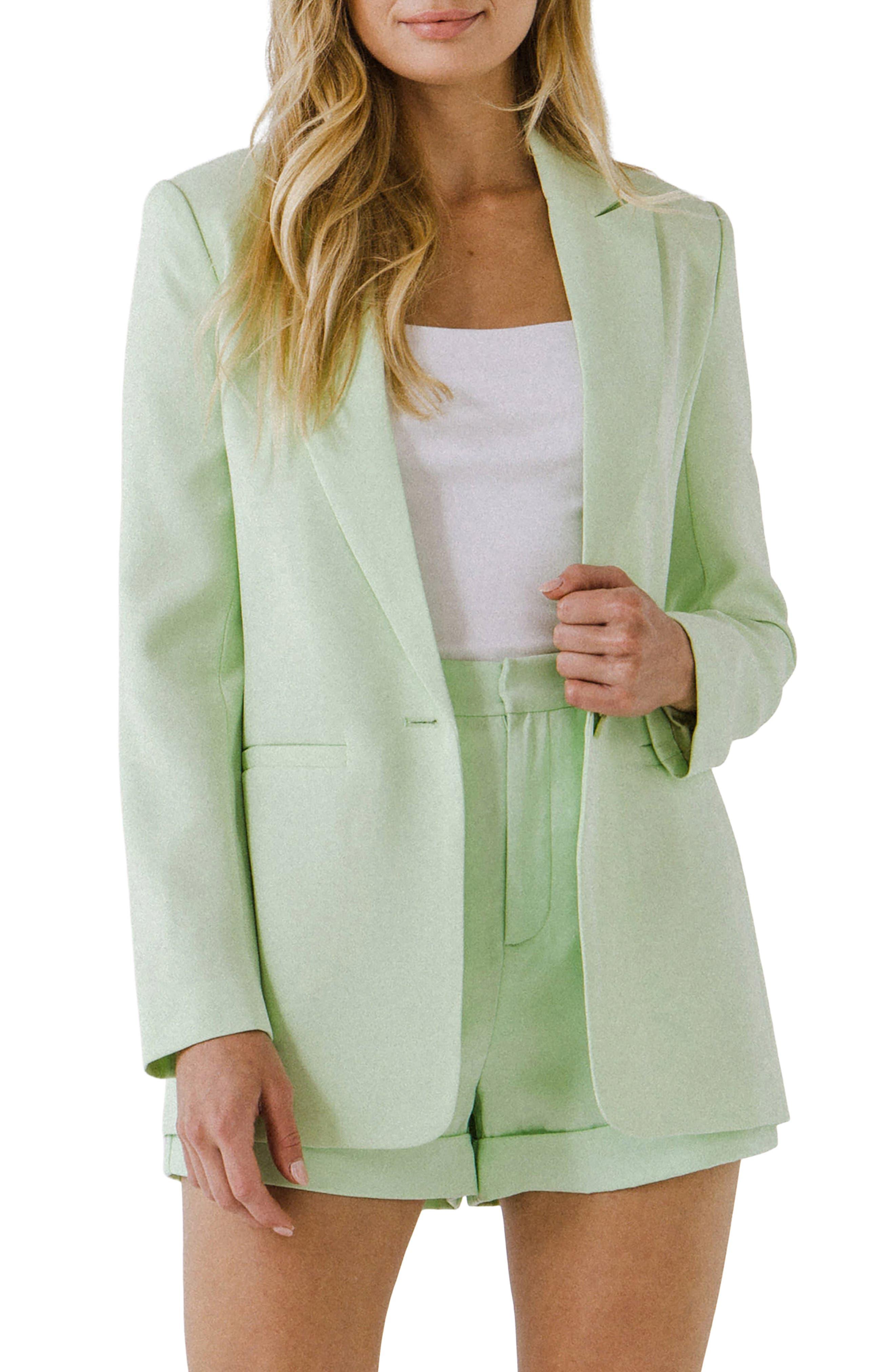 Tailored Single Button Blazer - image 1