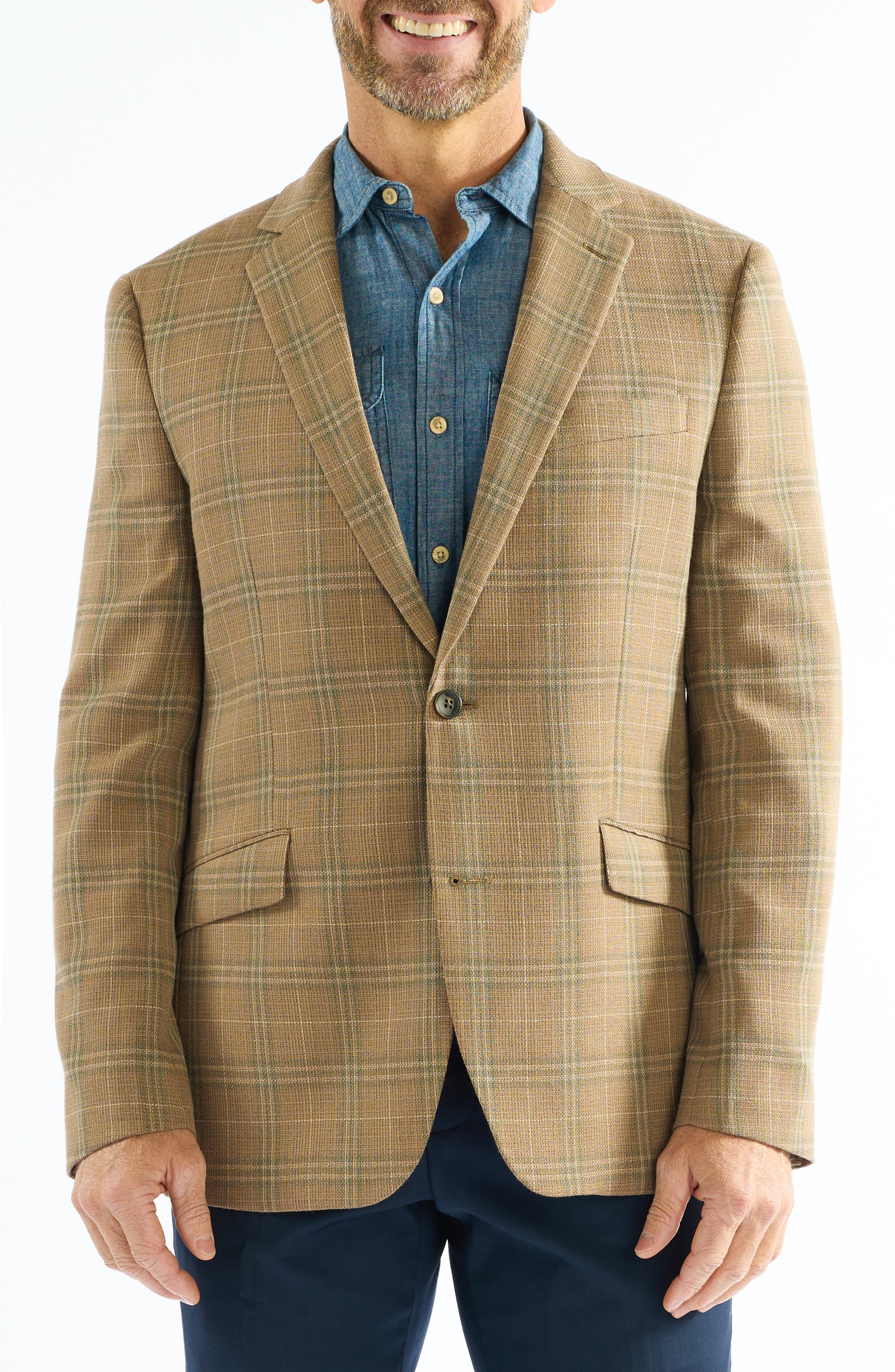 Windowpane Sport Coat - image 1