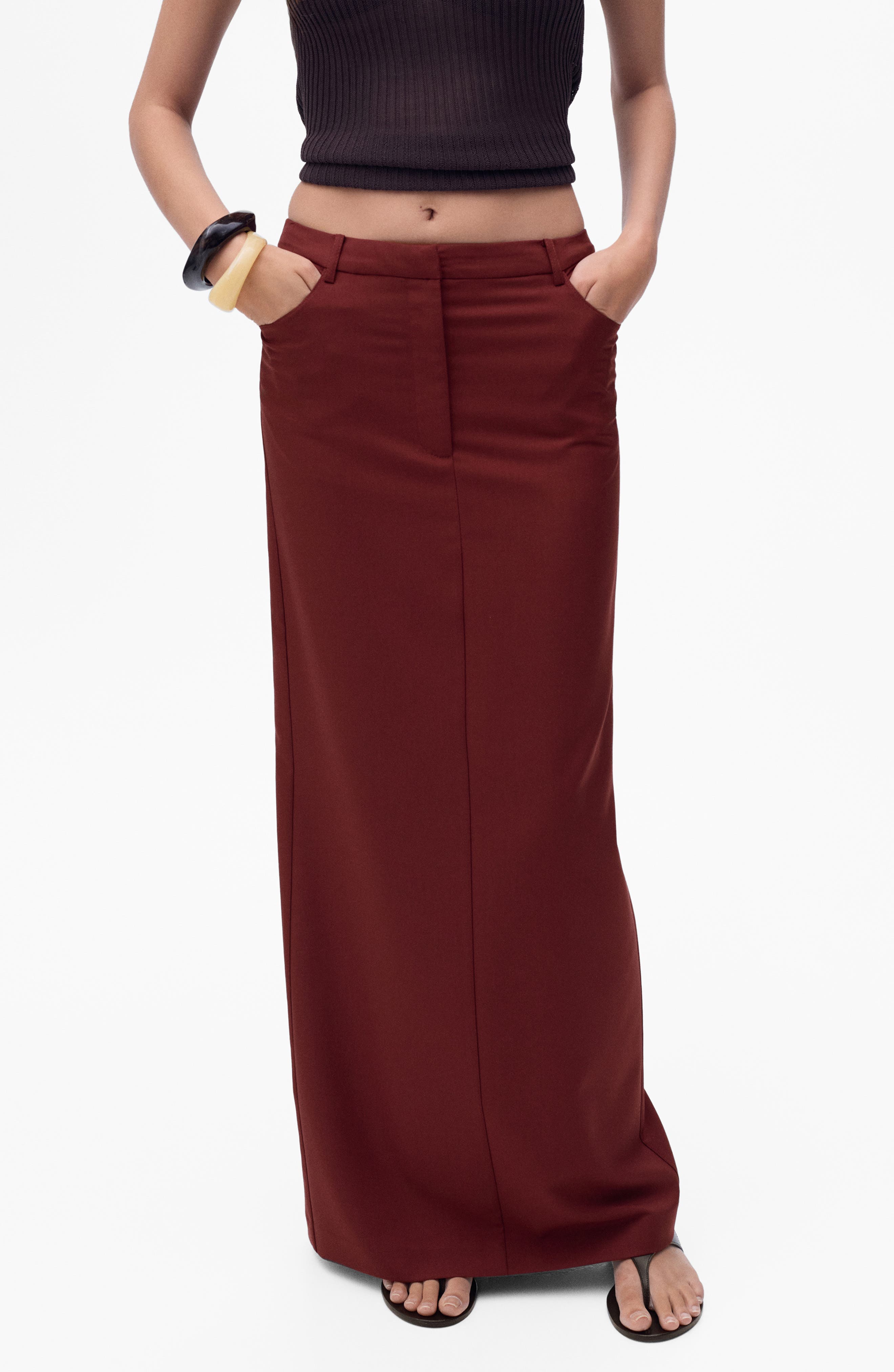 High Waist Pencil Skirt - image 1
