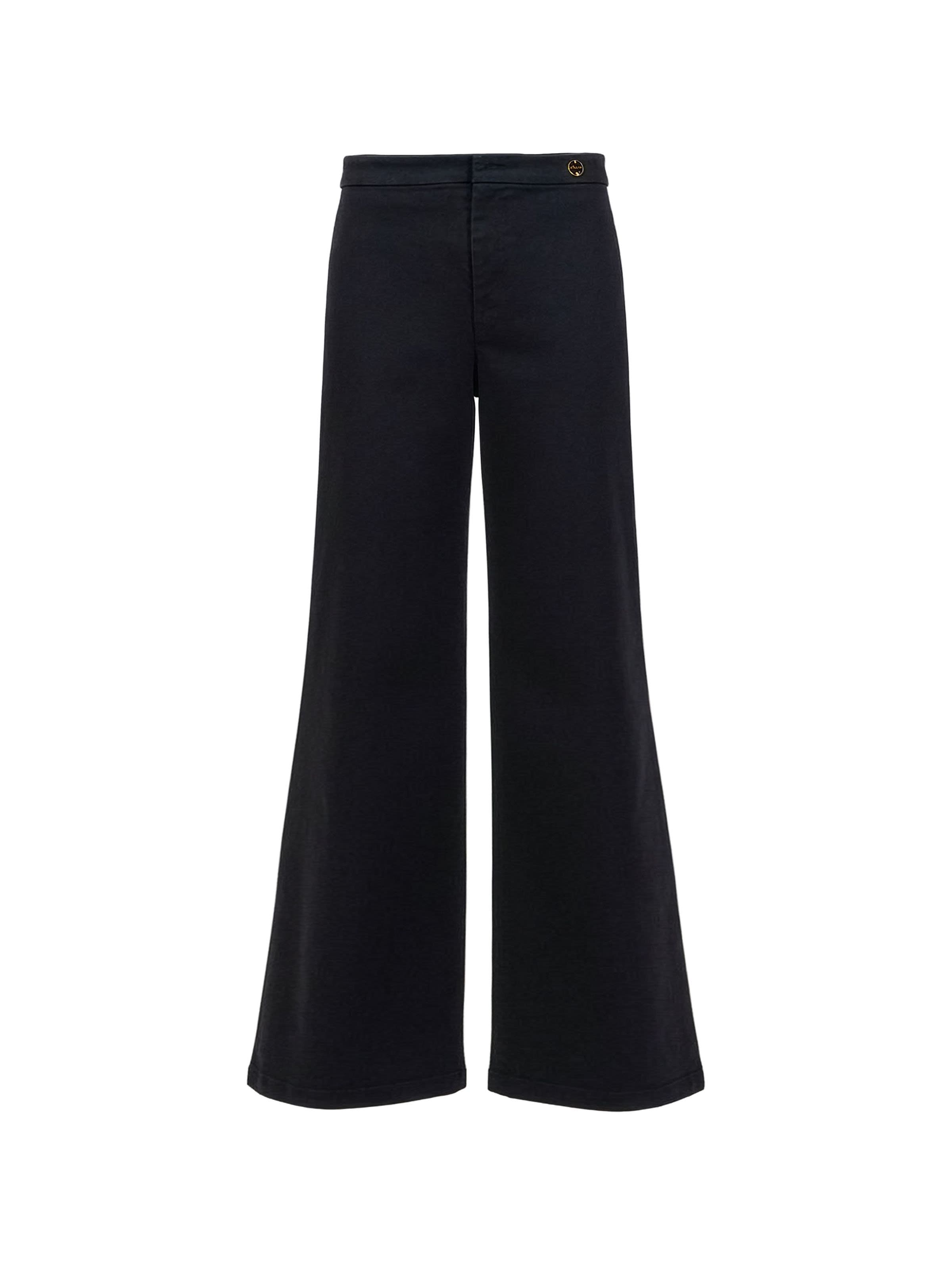 Jane High waist flare pant jeans twill - image 1