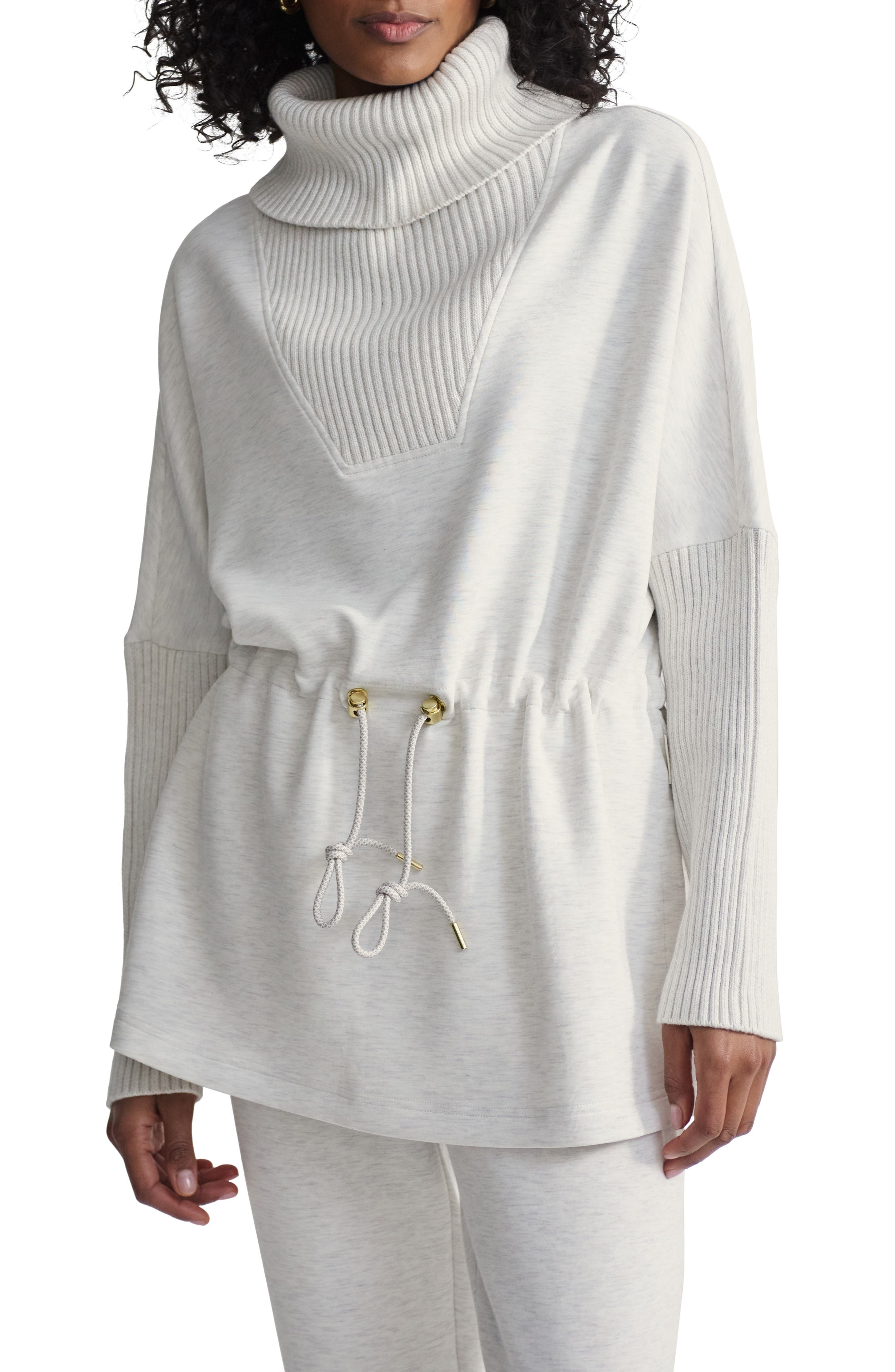 Suffolk Longline Turtleneck Sweatshirt - image 1