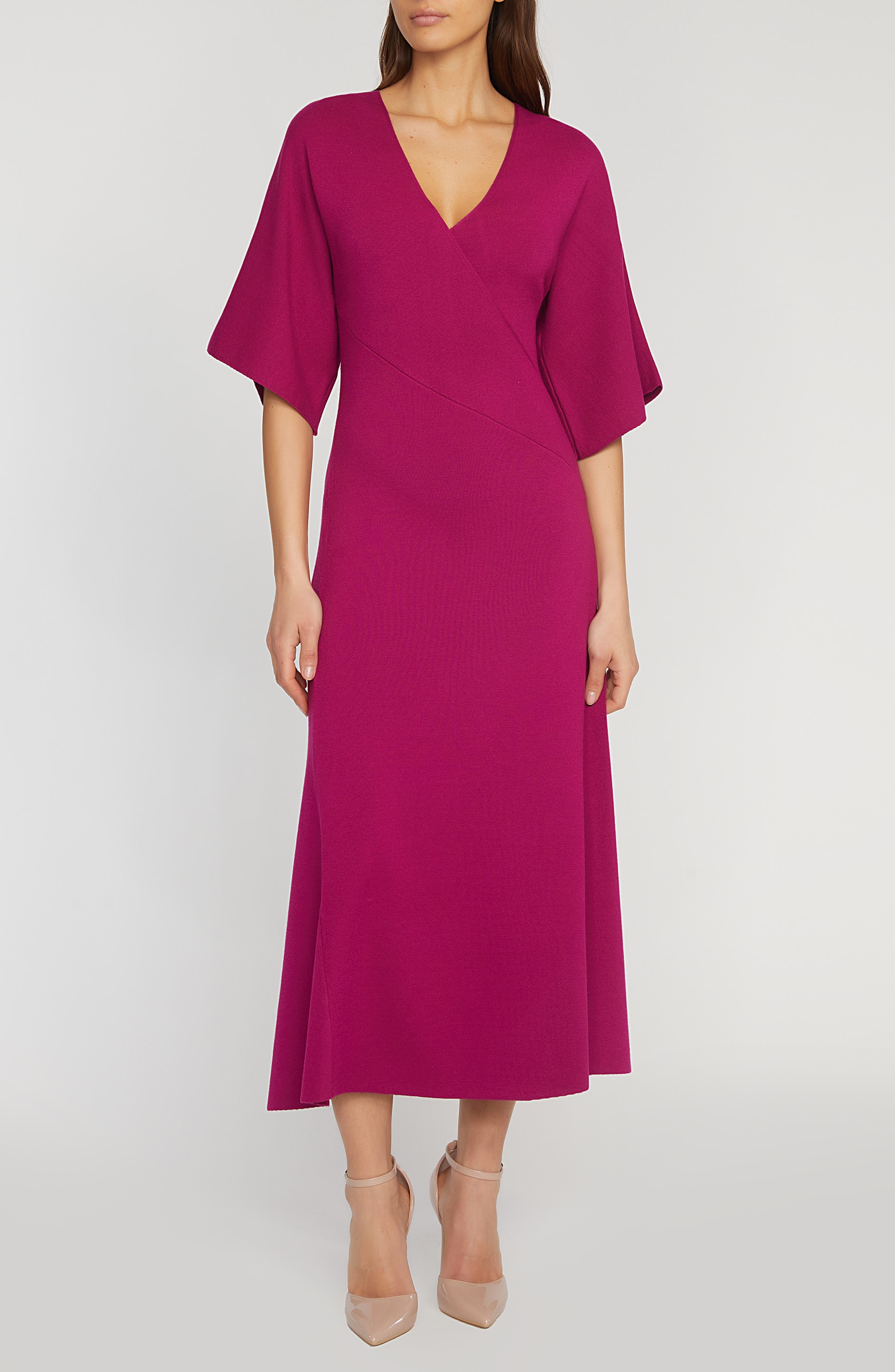 Everly Dolman Sleeve Sweater Dress - image 1