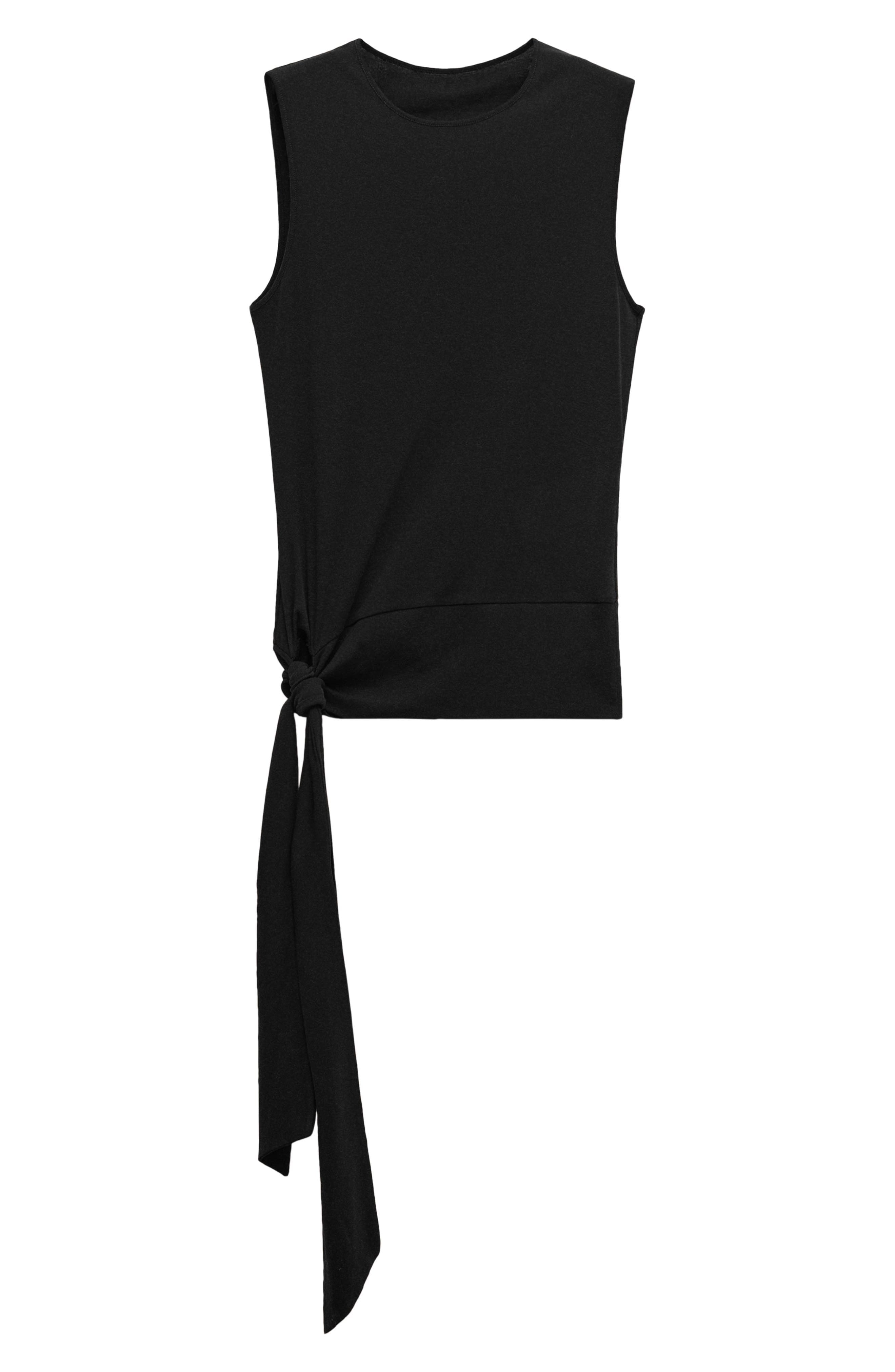 Knot Detail Sleeveless Top - image 1
