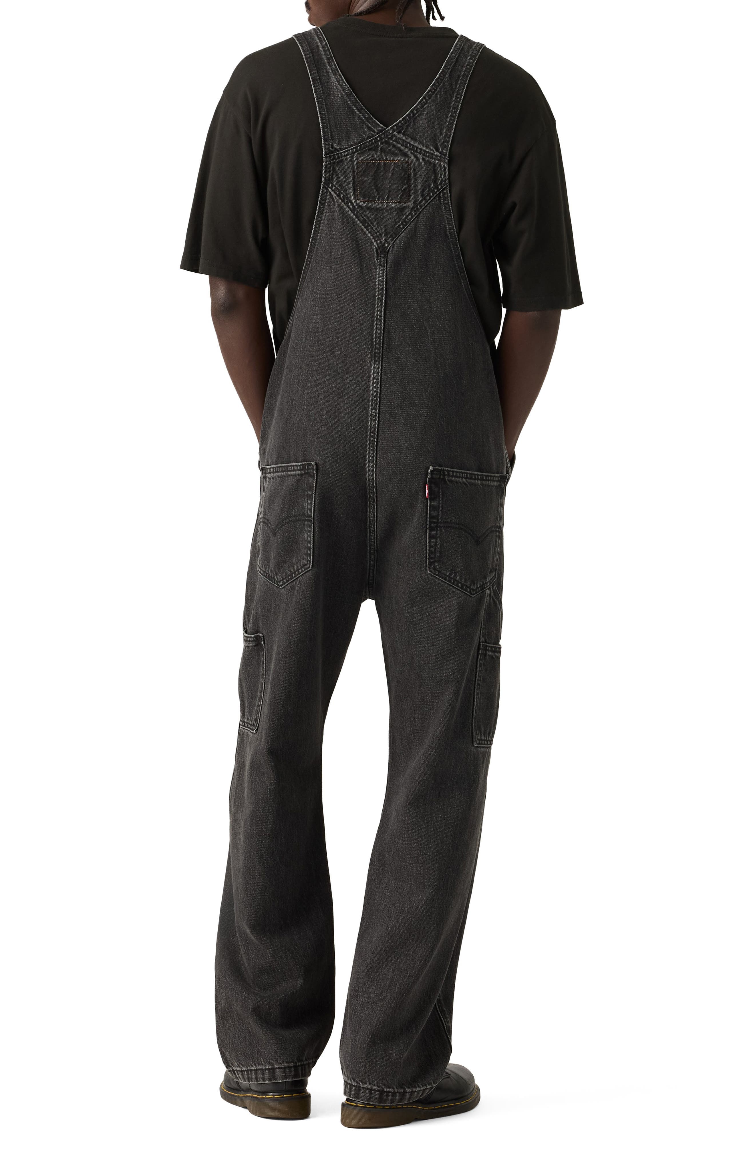 Loose Cotton Denim Overalls - image 2