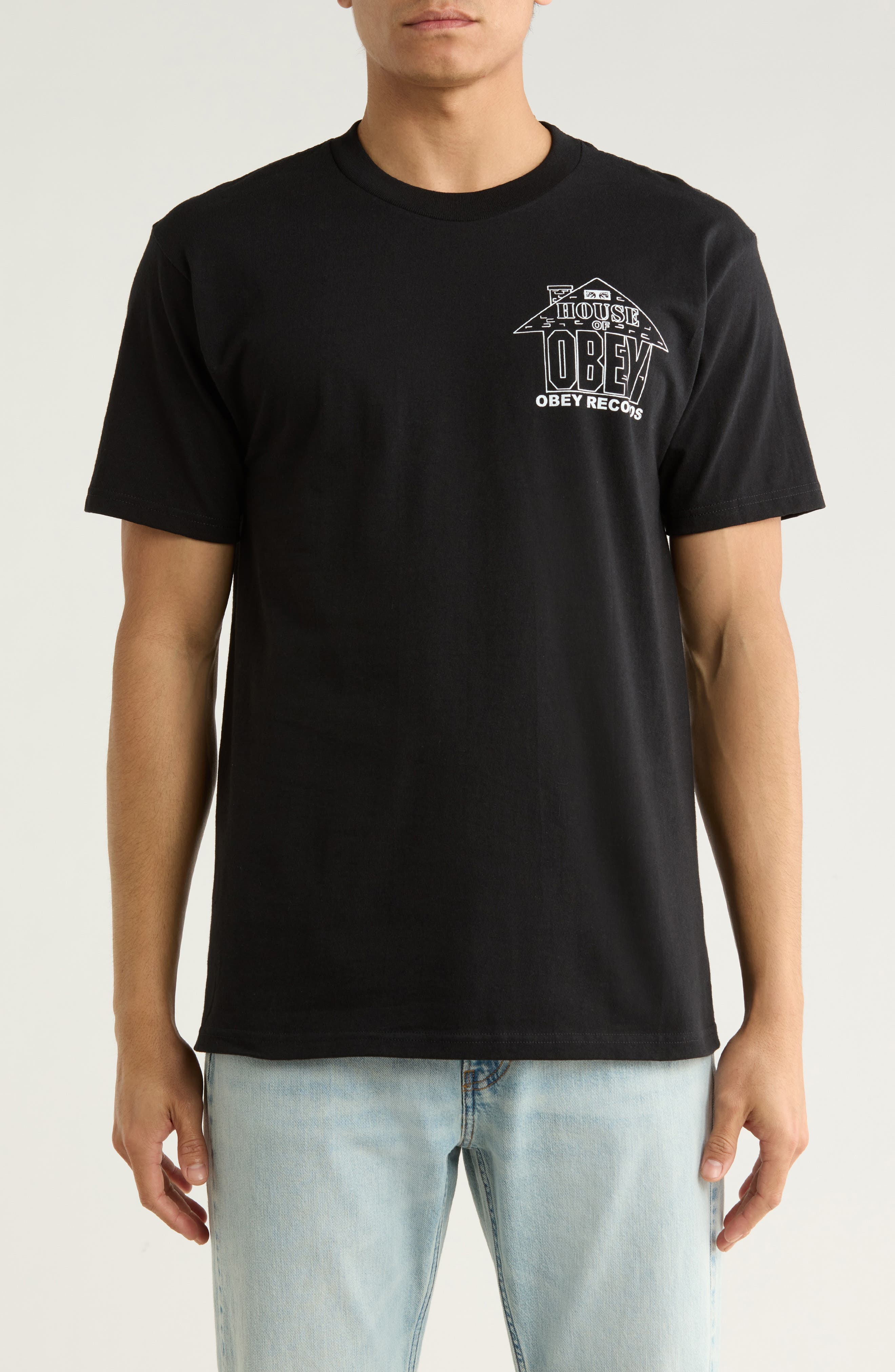 House Of Obey Records Graphic T-Shirt - image 1