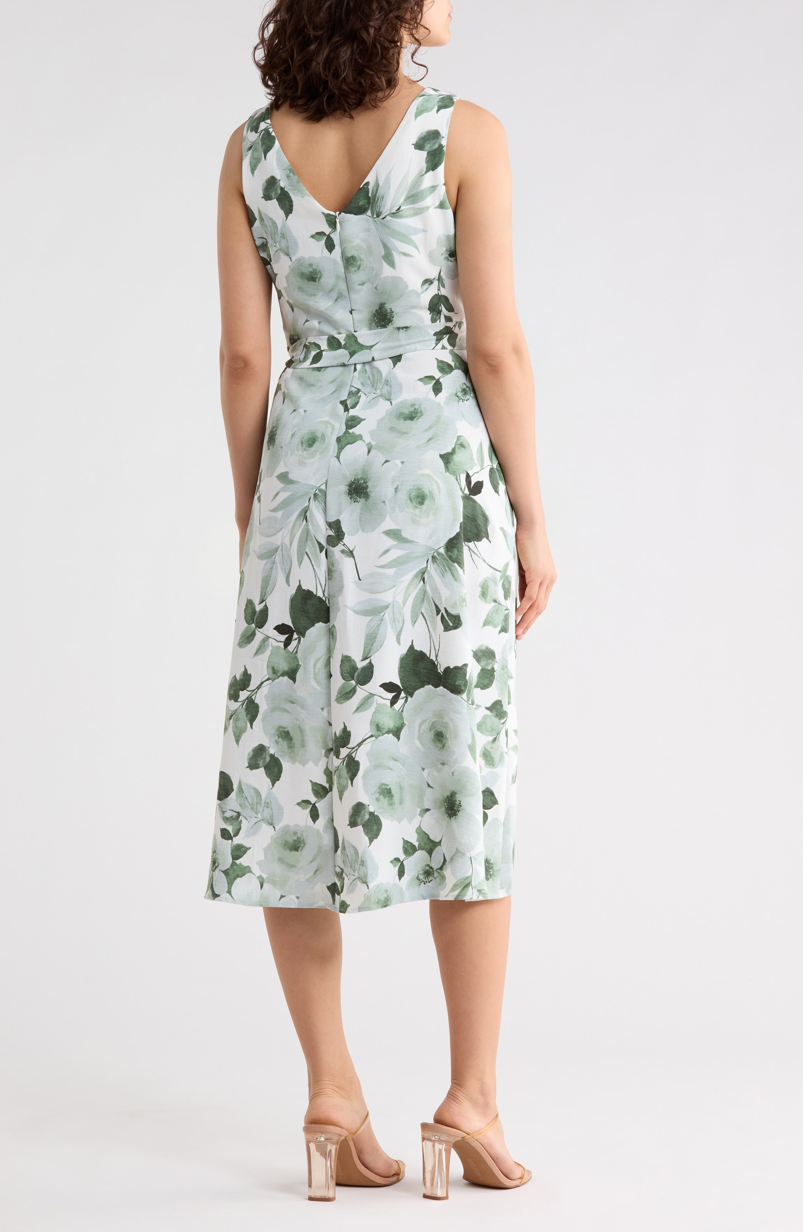 Tie Waist High Low Dress - image 2