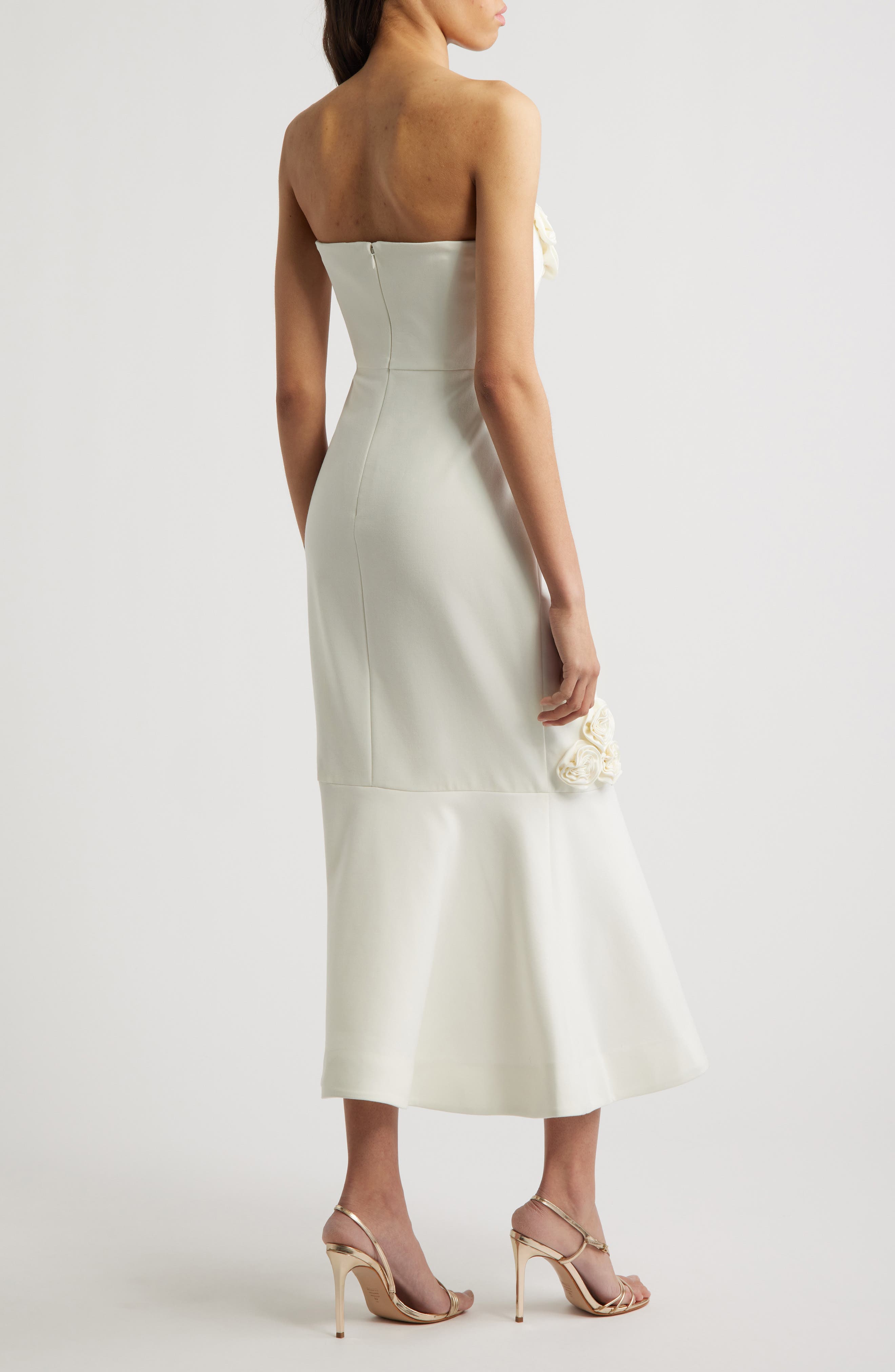Ilene Strapless Cocktail Dress - image 2