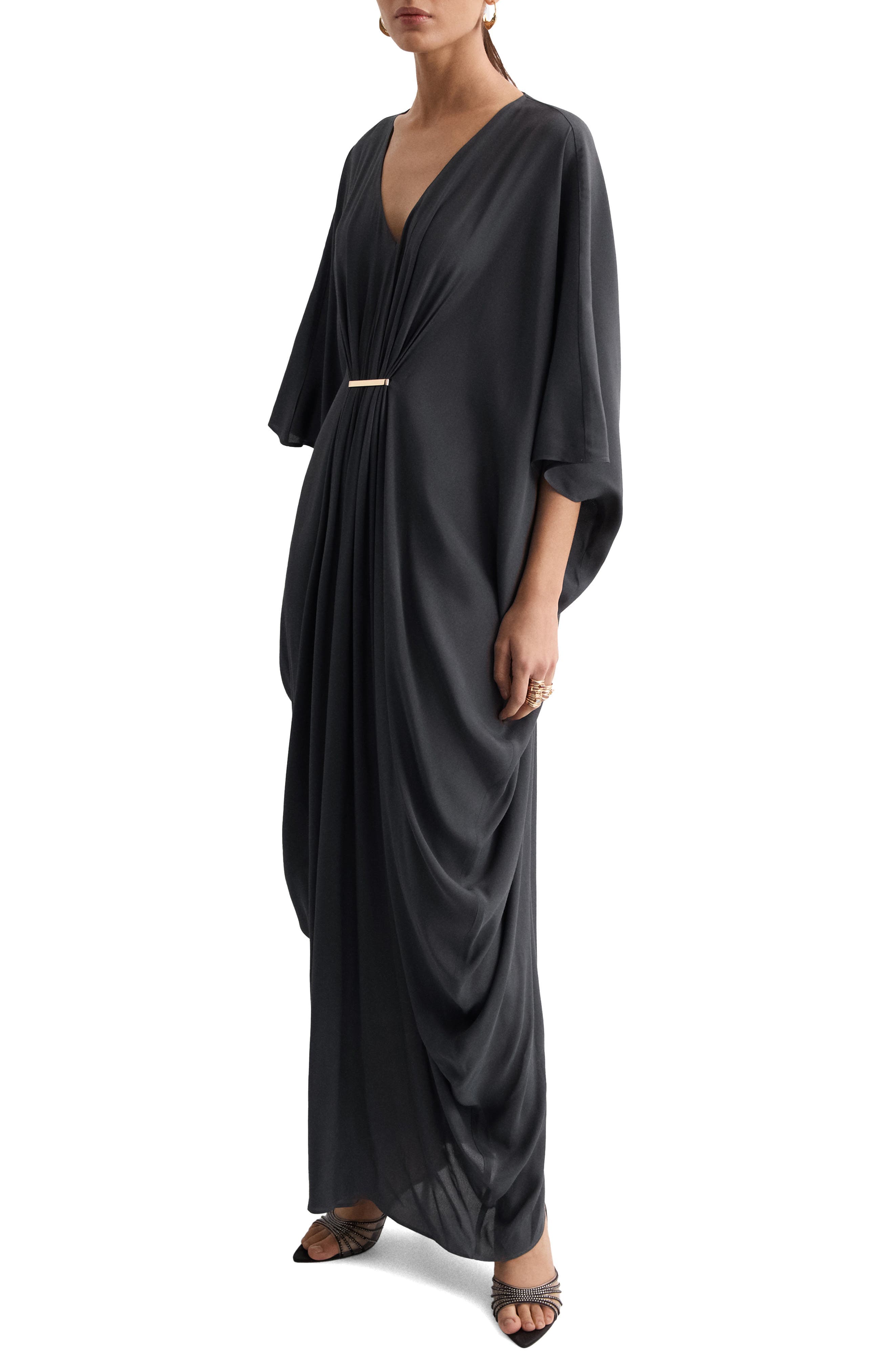 Drape Maxi Dress - image 1