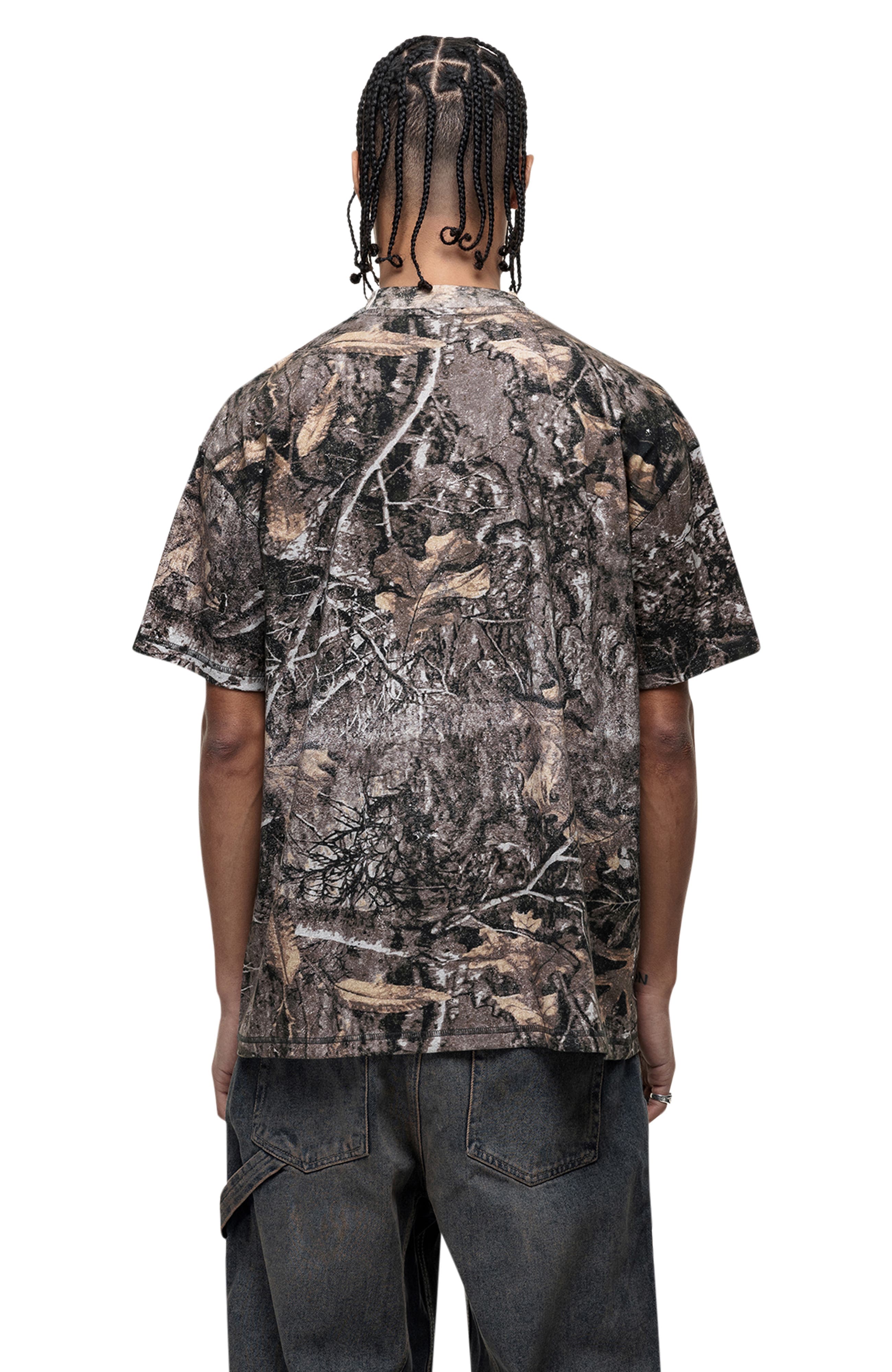 Woodland Camo Print T-Shirt - image 2