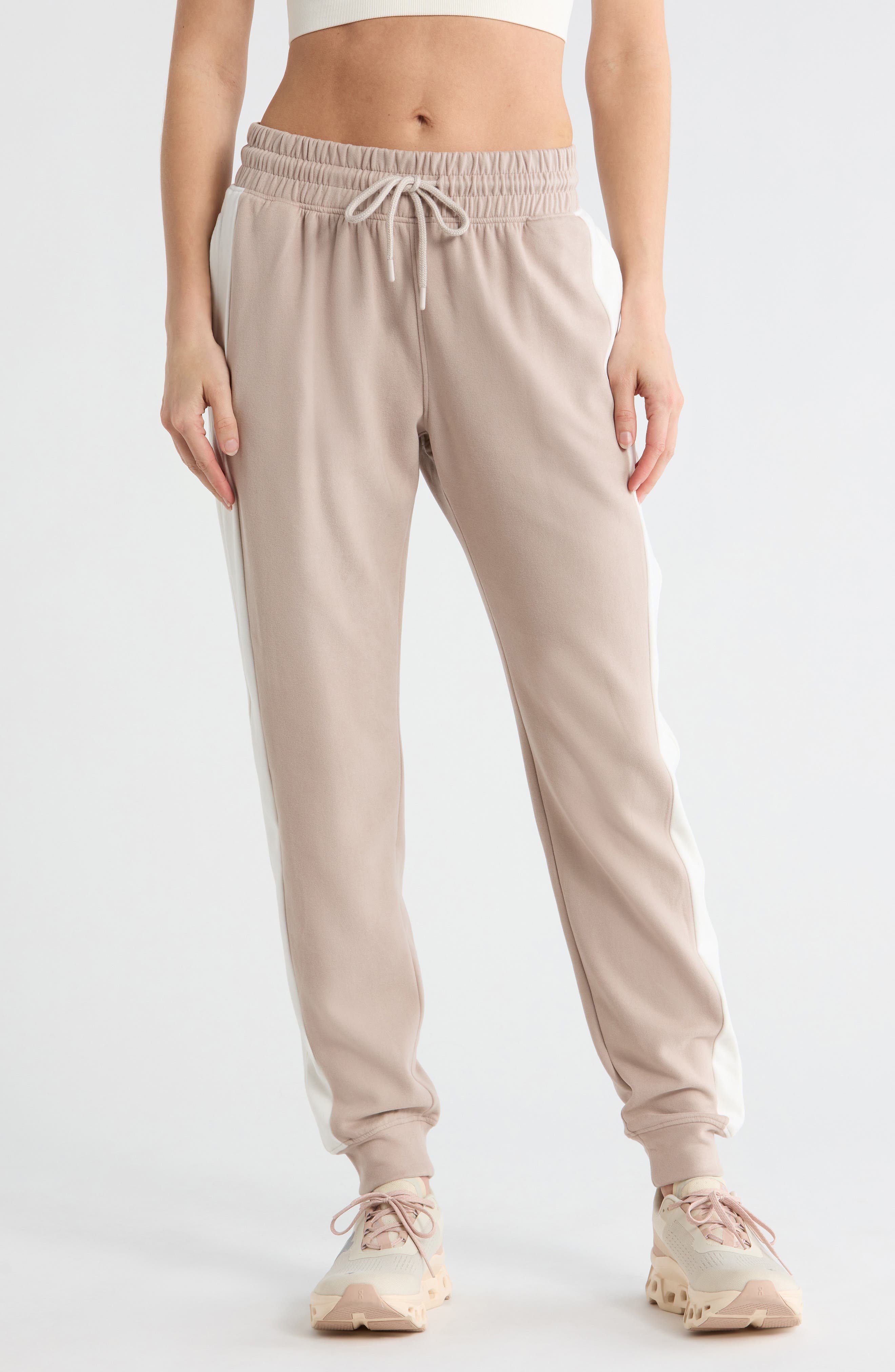 Stripe Fleece Joggers - image 3