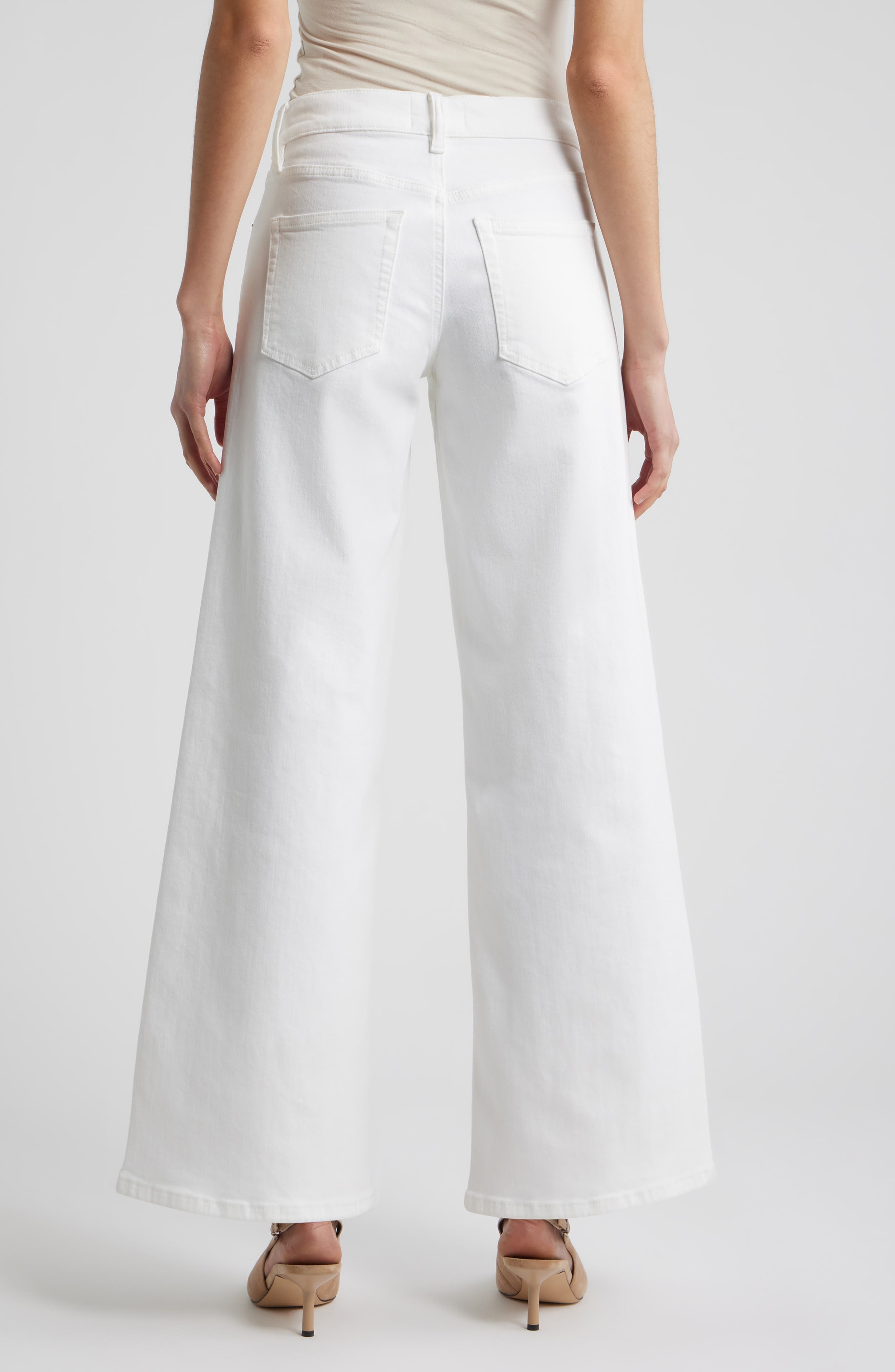 Le Slim Palazzo Jeans - image 2