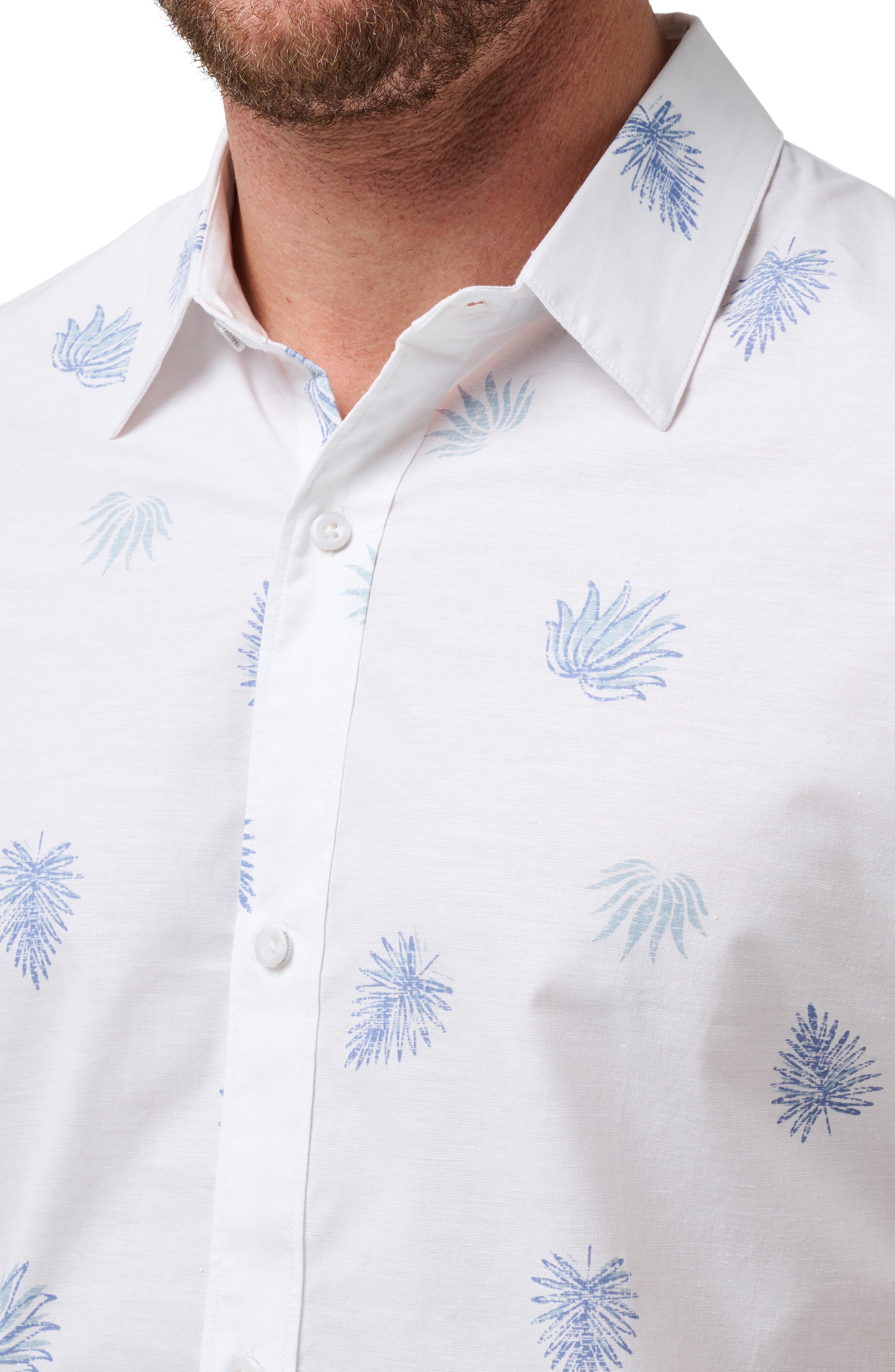 Lukas Stretch Short Sleeve Button-Up Shirt - image 2