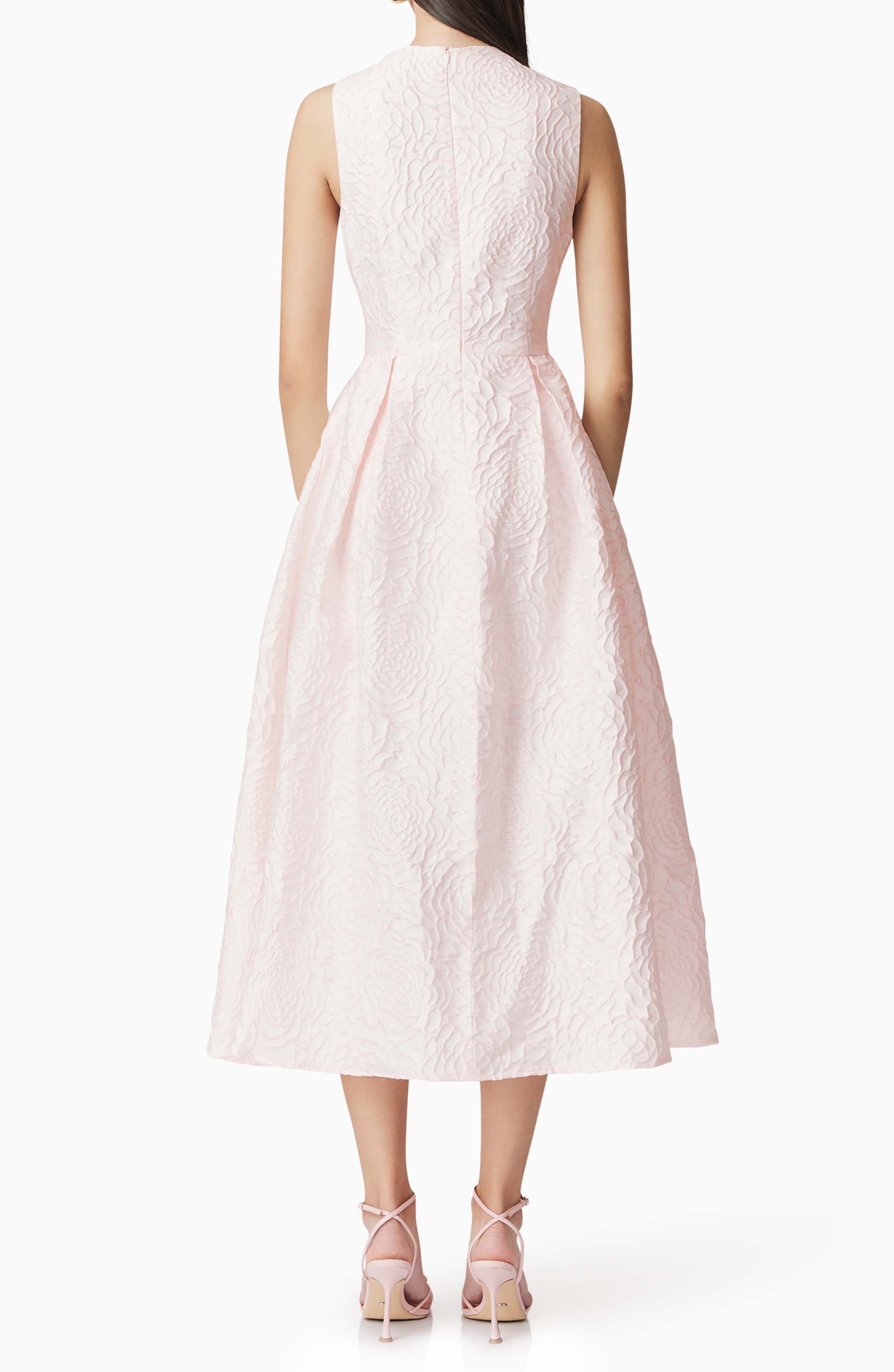 Deanna Rose Jacquard Cocktail Midi Dress - image 2