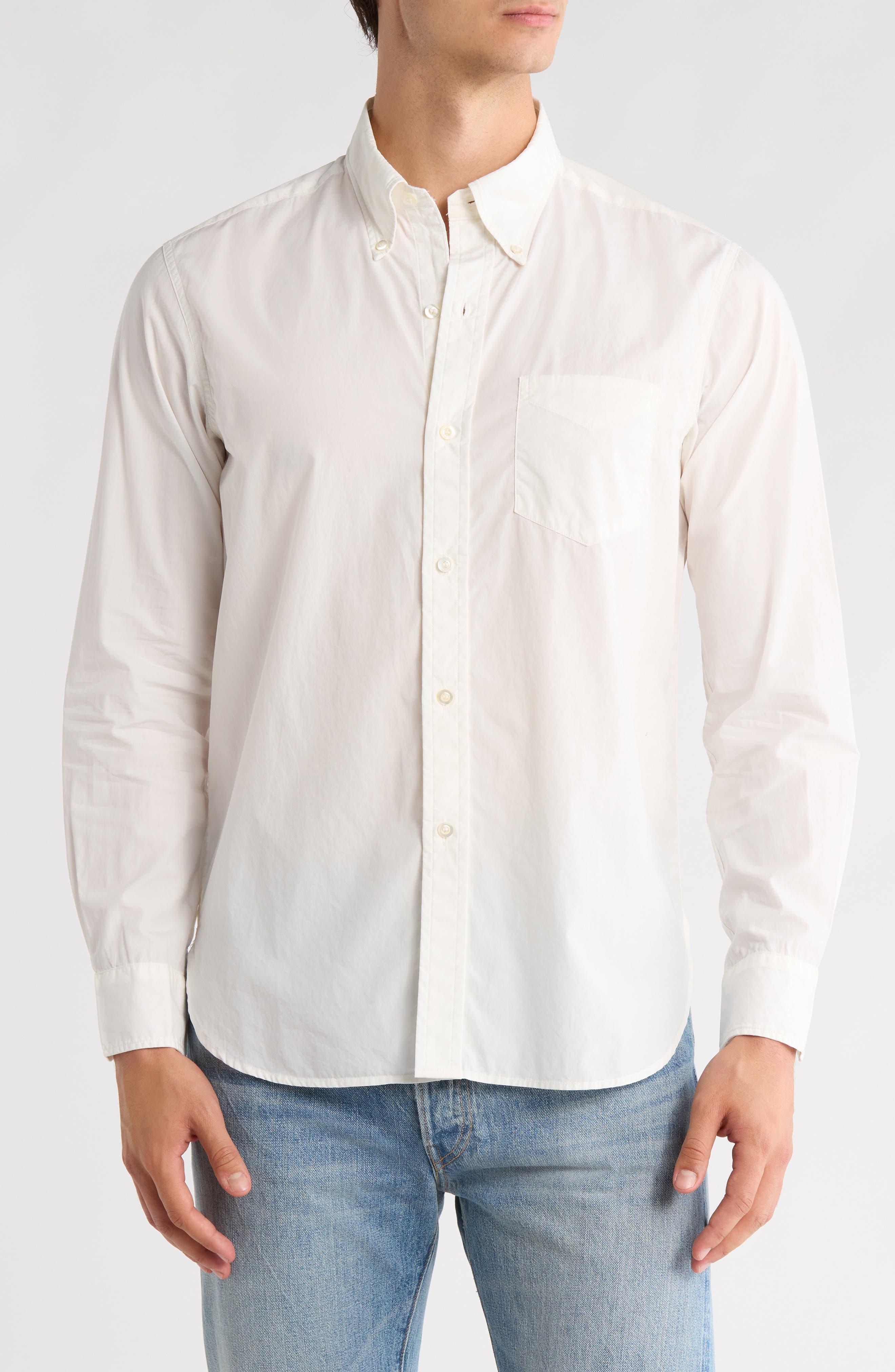 Skyline Poplin Button-Up Shirt - image 1