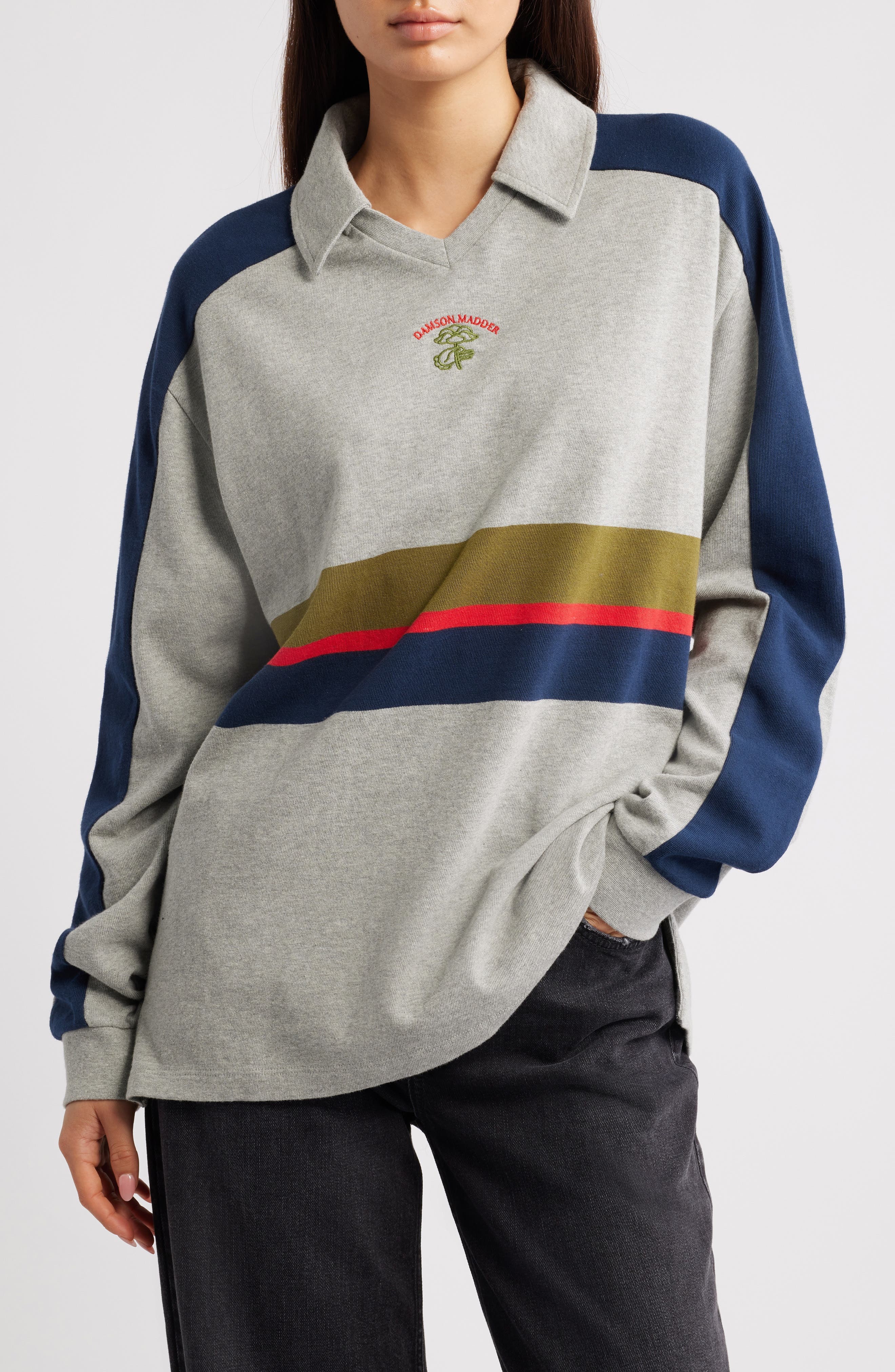 Verity V-Neck Rugby Shirt - image 1