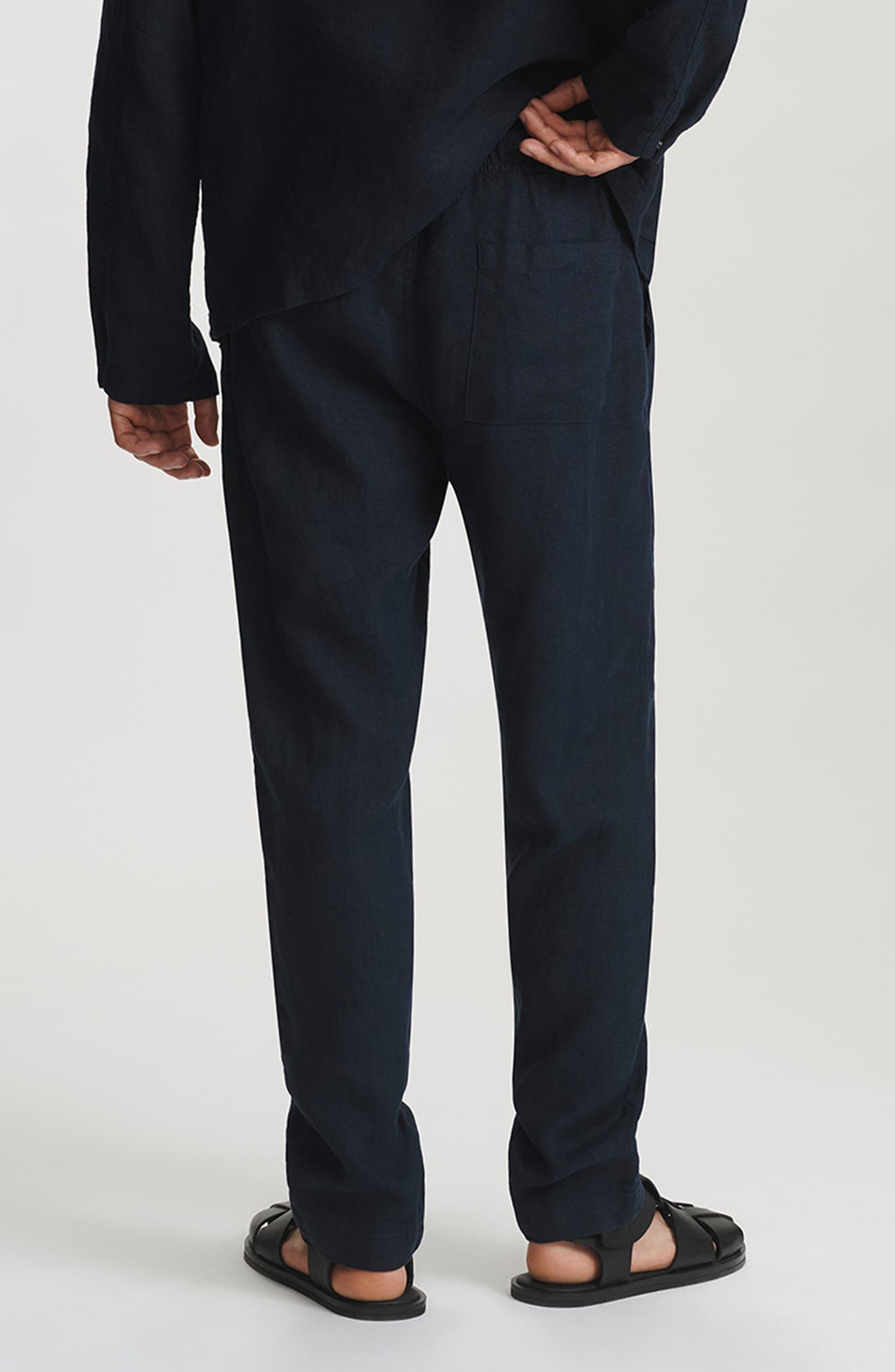 Drawstring Linen Pants - image 2