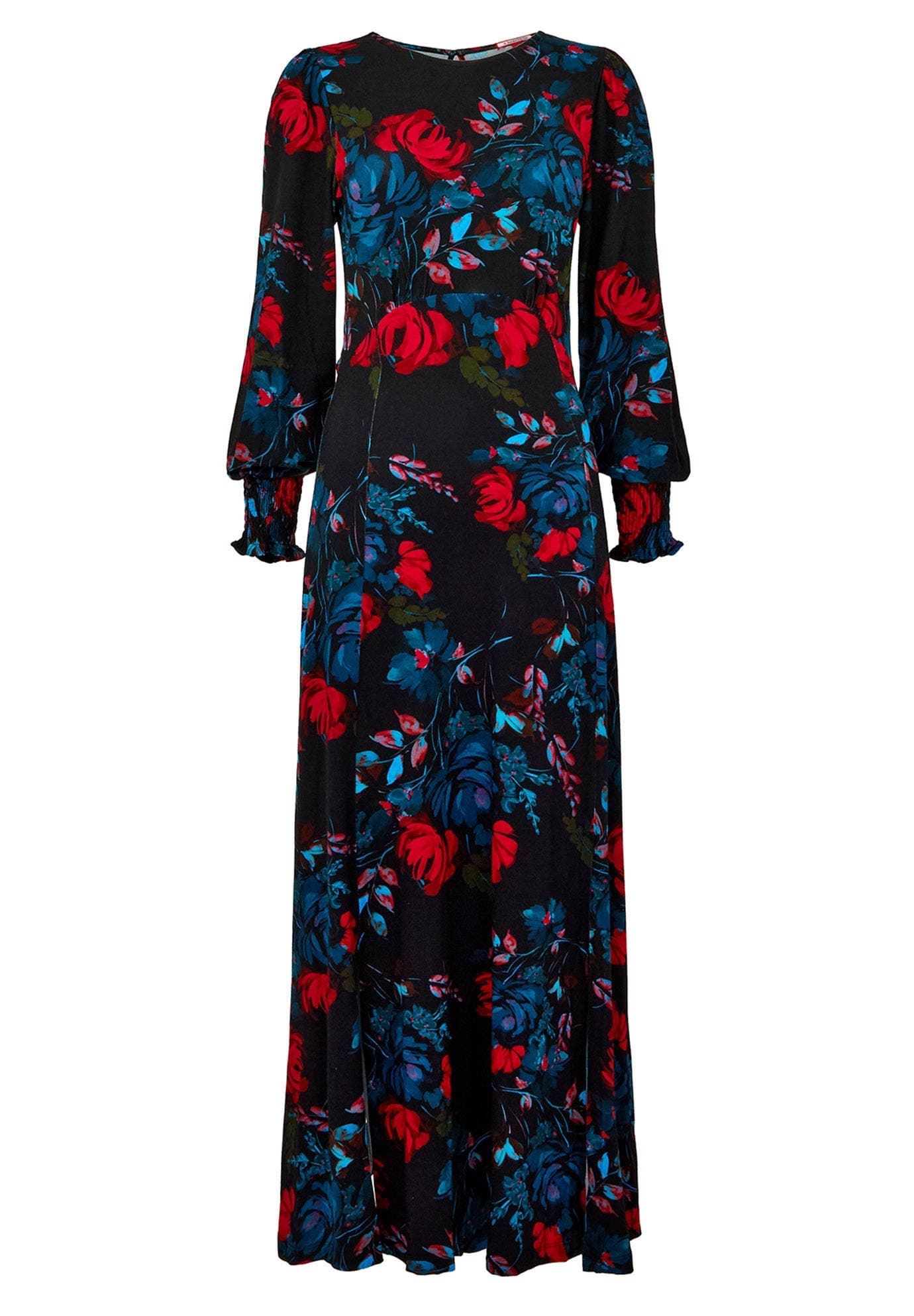 Stretch Knit Jersey Maxi Dress - image 2