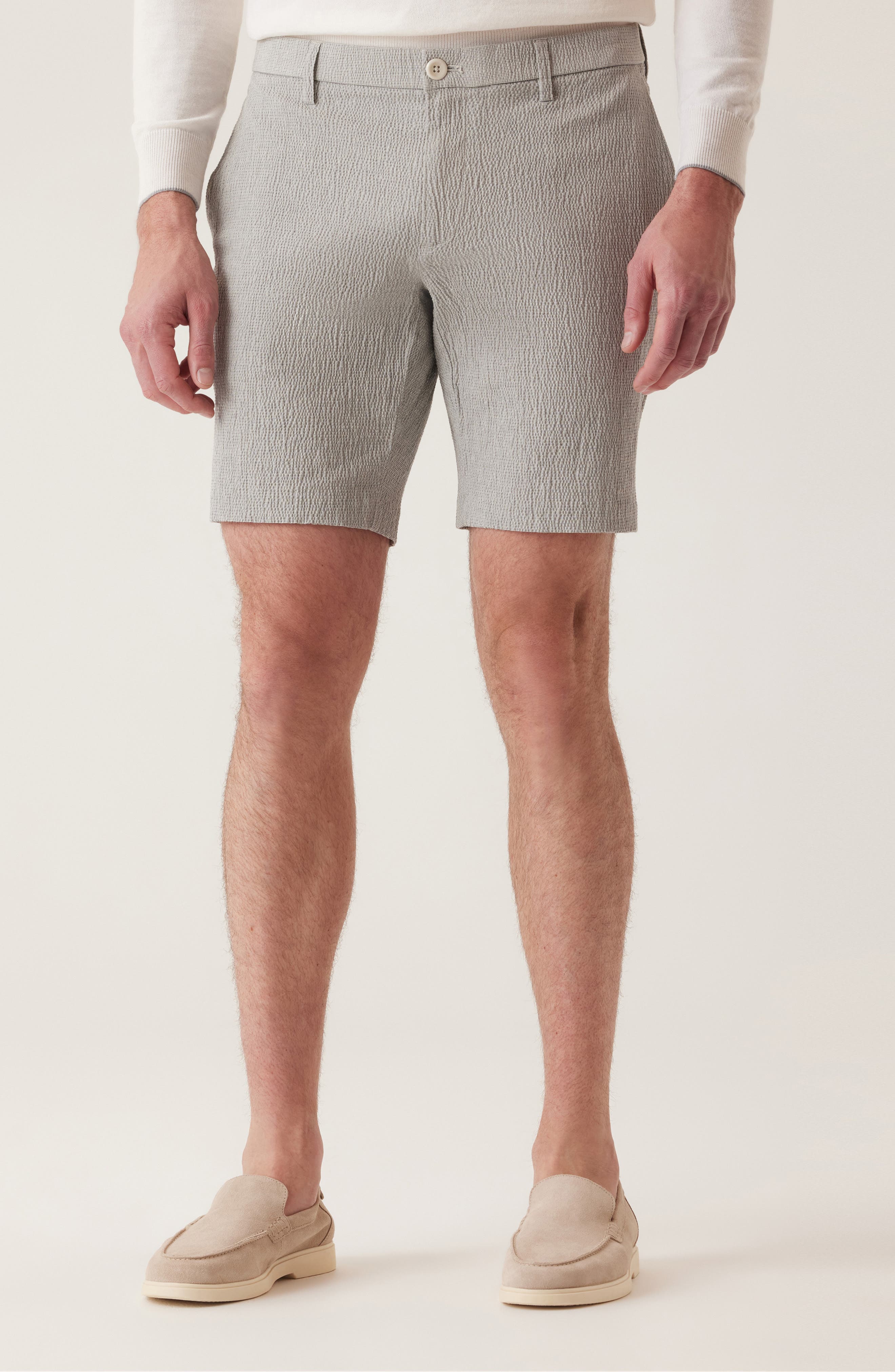 Oasis Supernatural Seersucker Bermuda Shorts - image 1