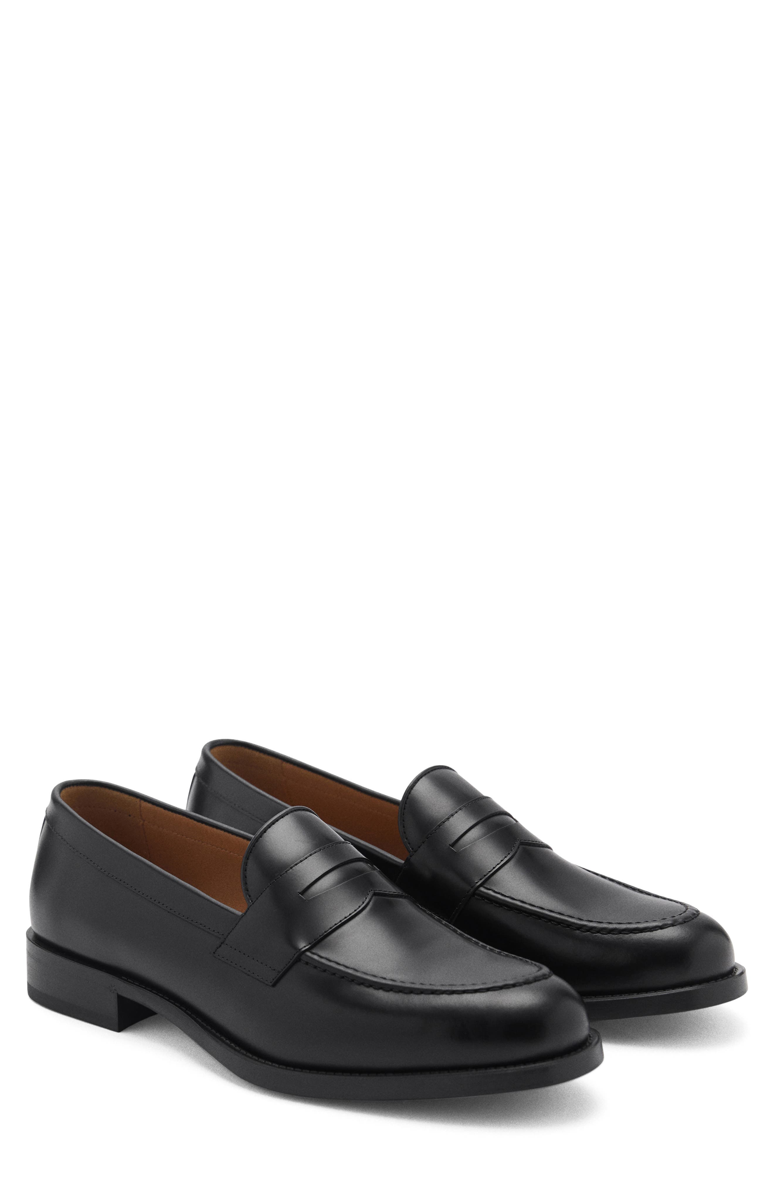Leather Penny Loafer - image 1