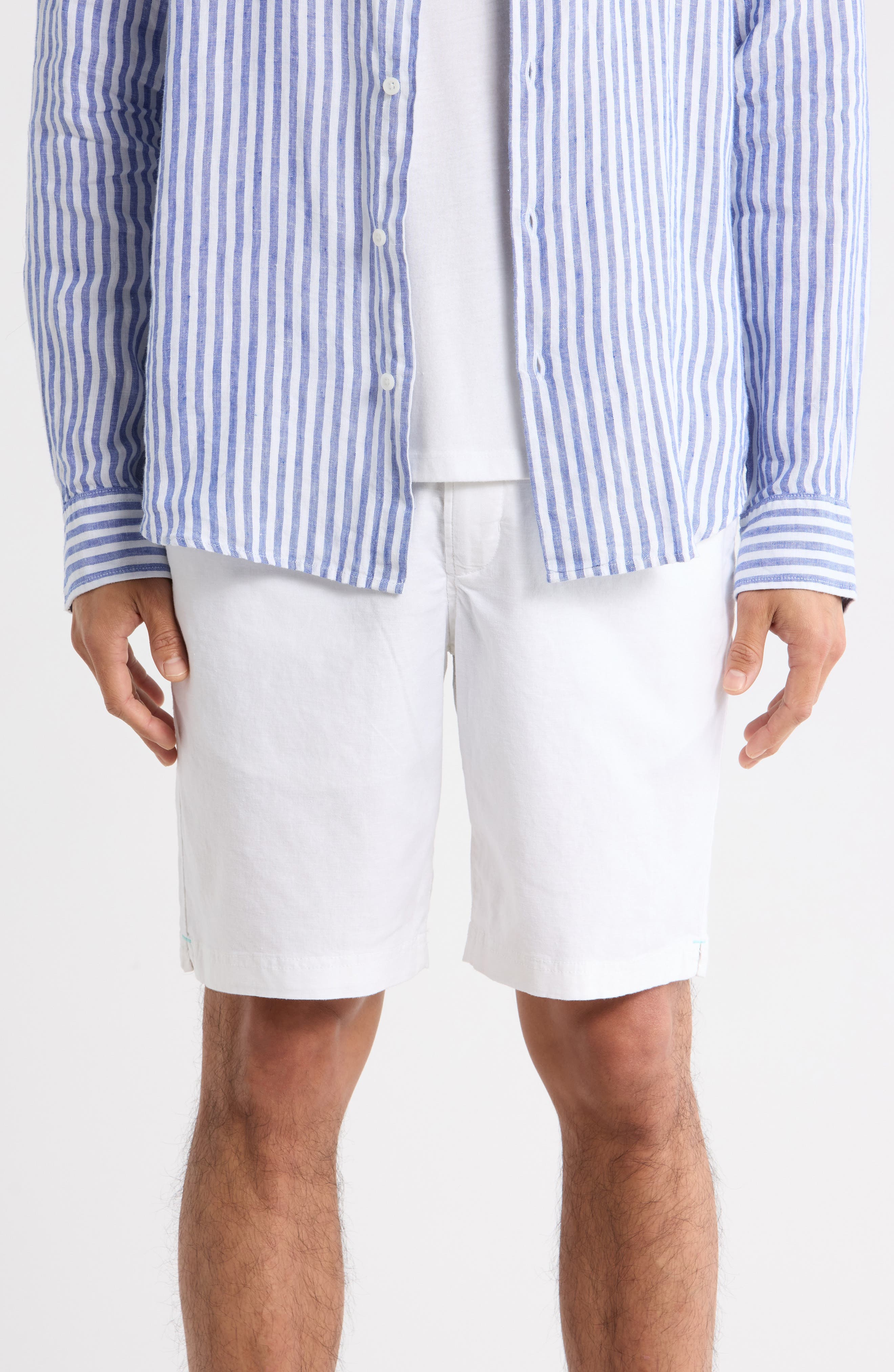 Riviera Short Linen Blend Shorts - image 1