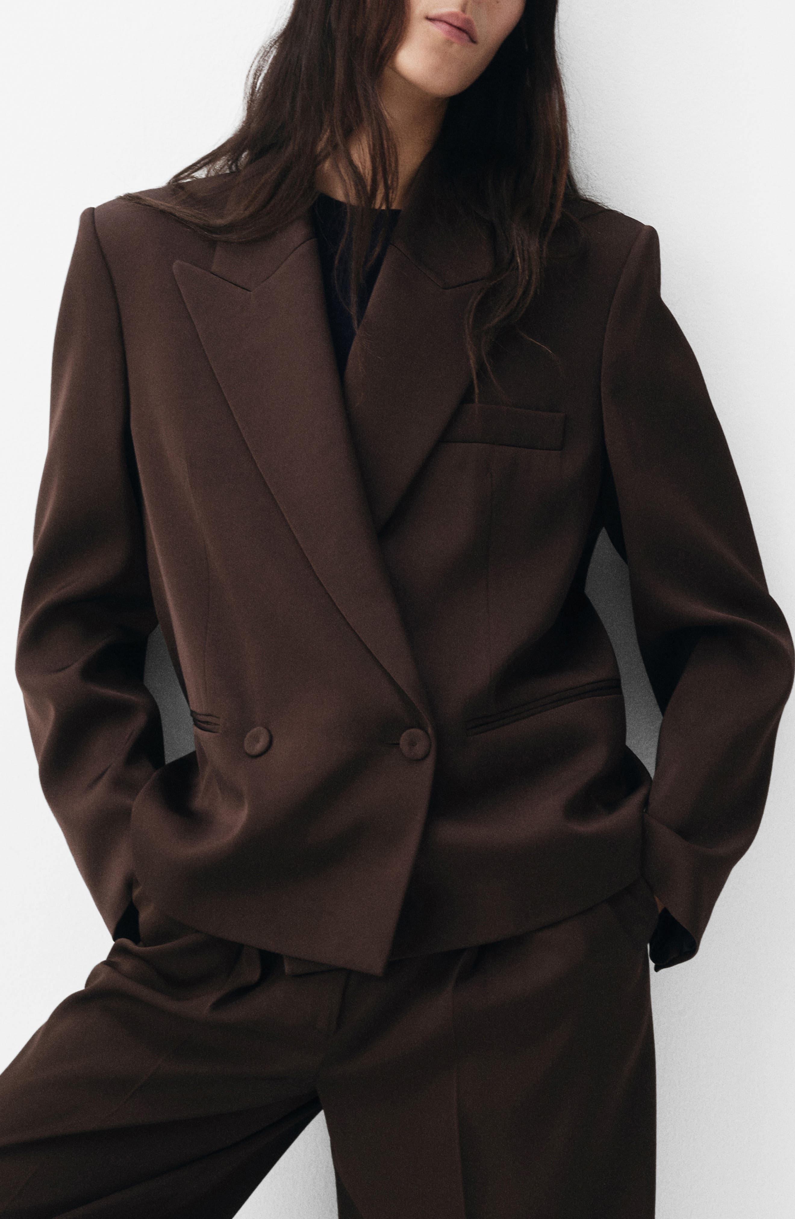 Selection Double Breasted Suit Blazer - image 1