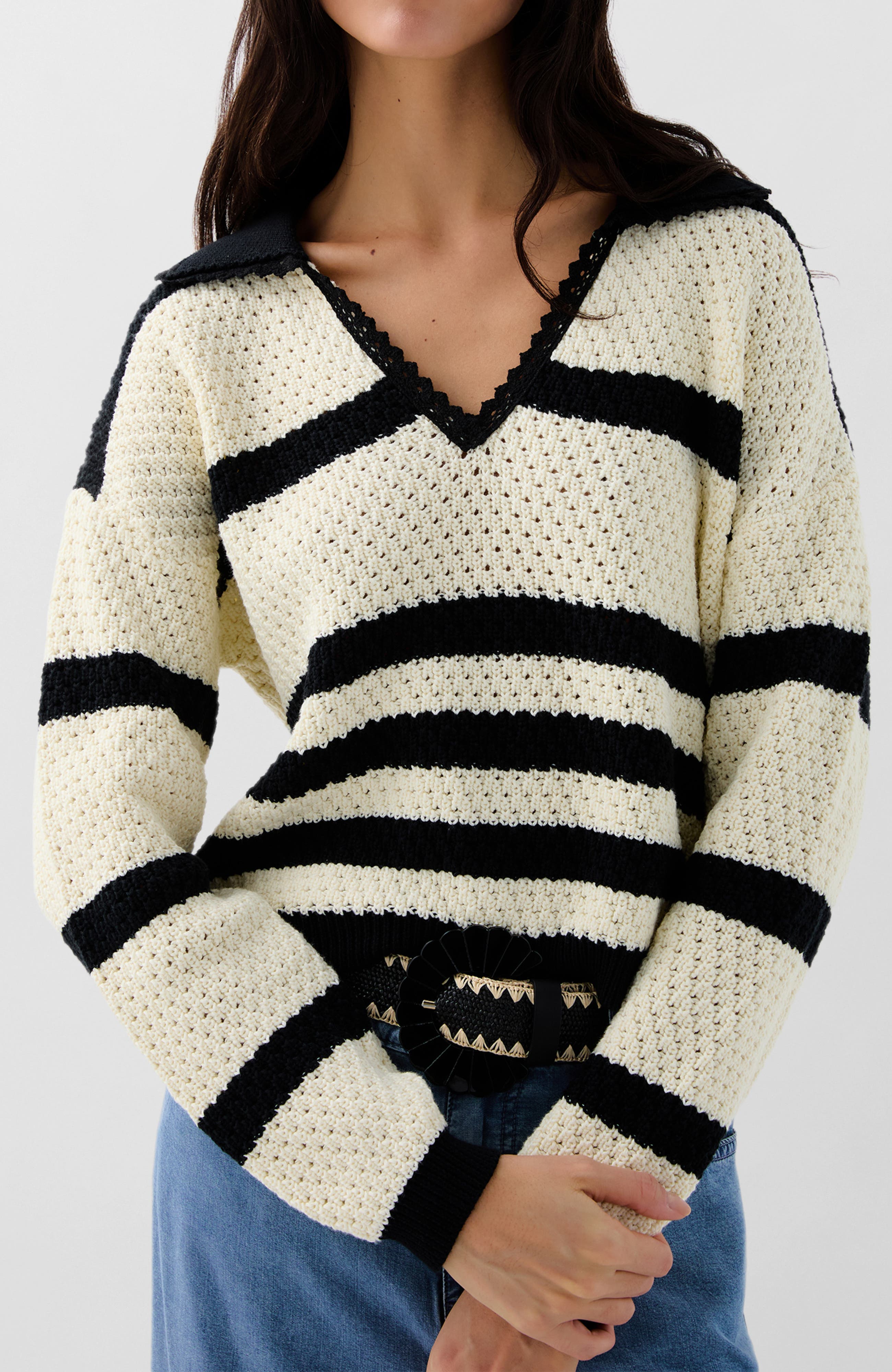 Polo Crochet Jumper - image 1