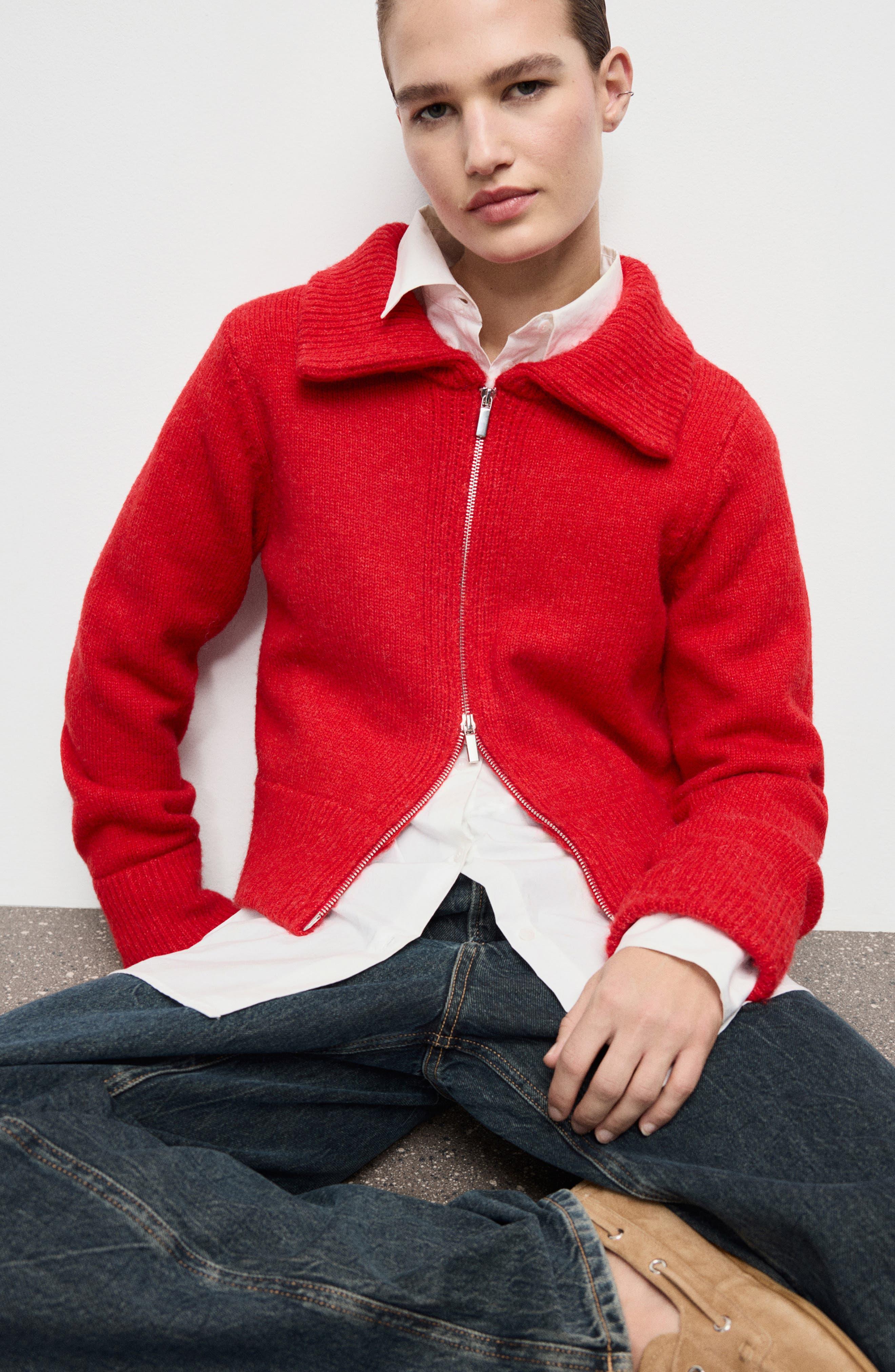Zip-Front Cardigan - image 2