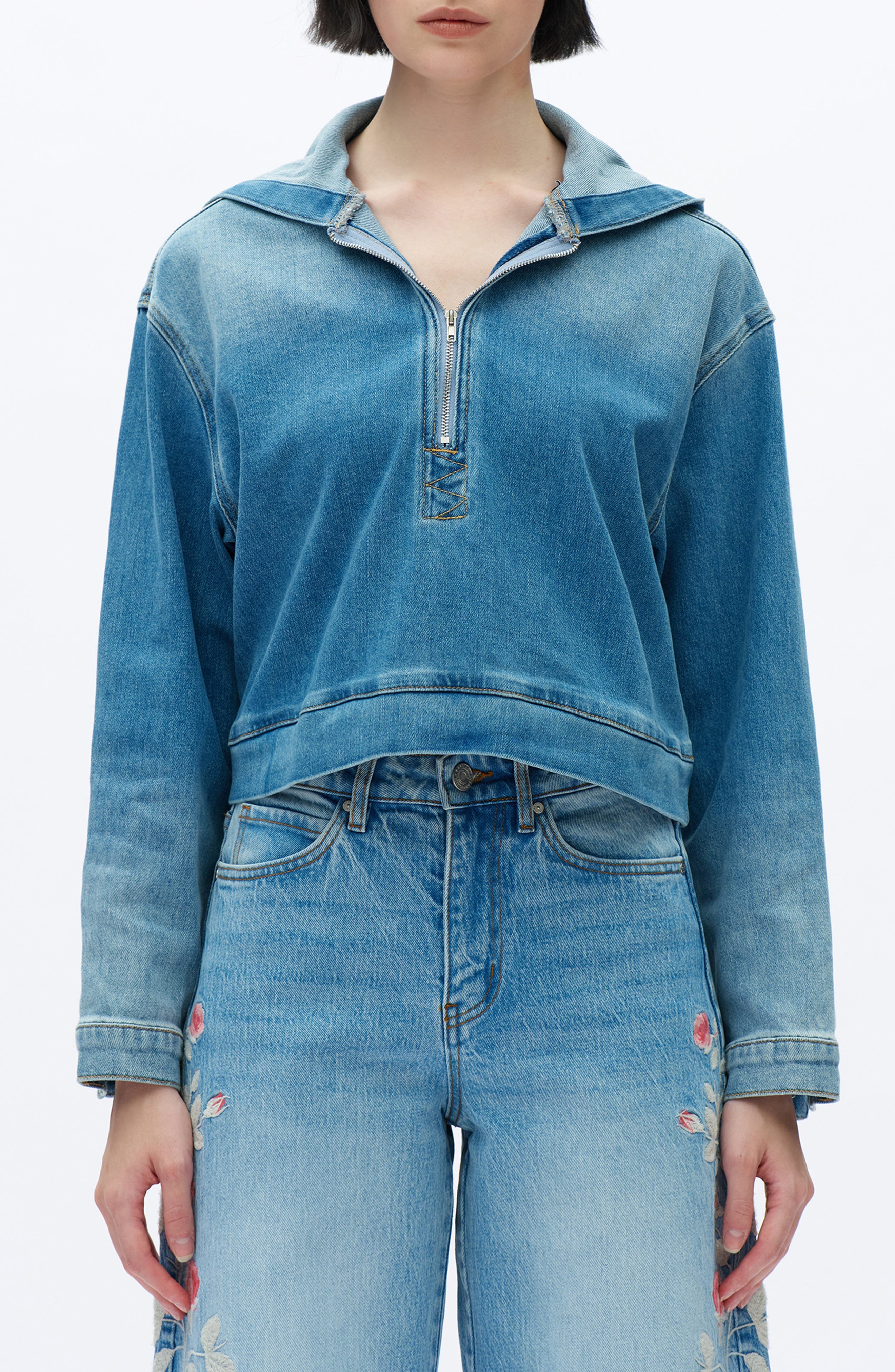 Crop Hoodie - image 1