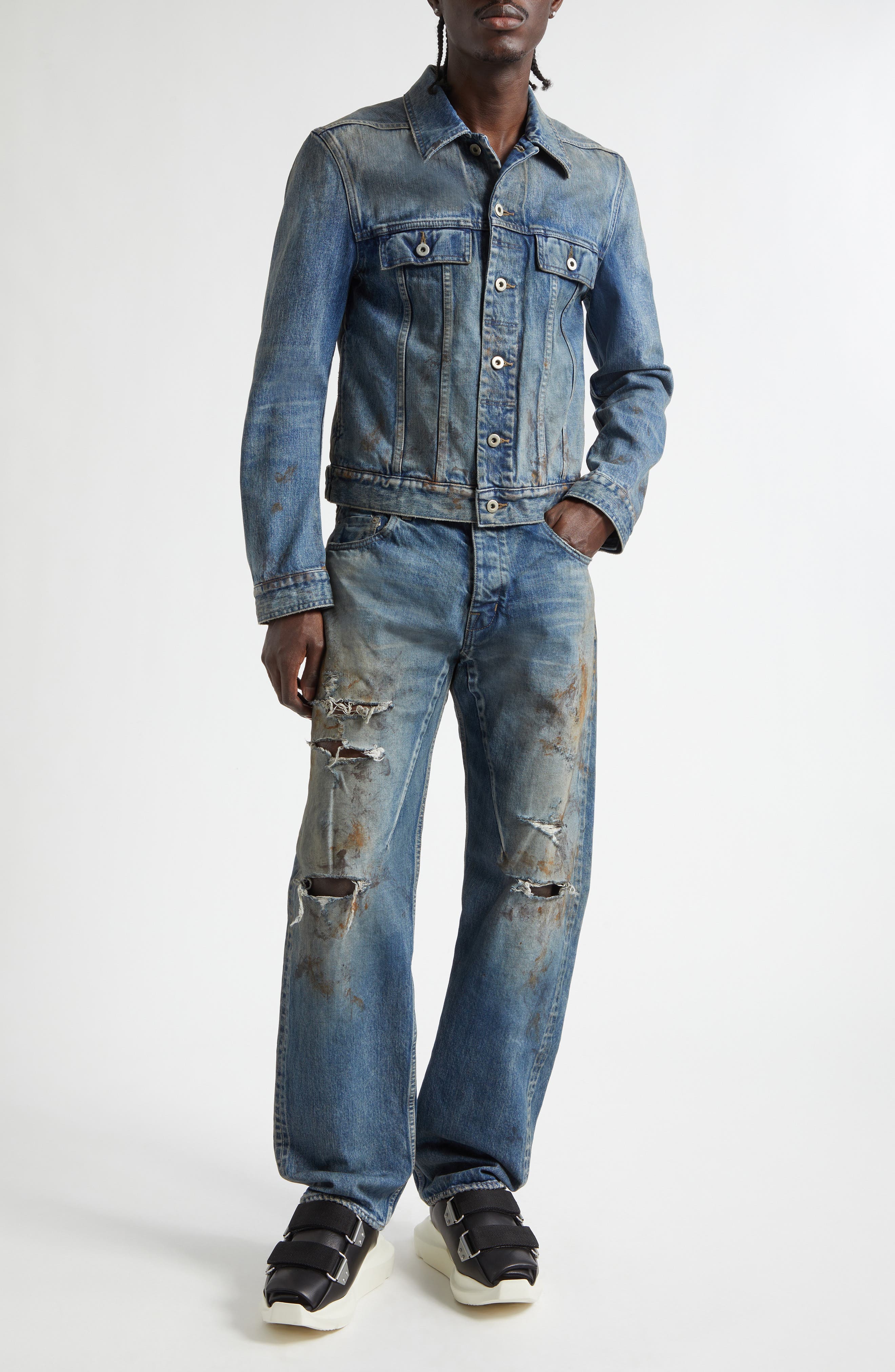 Denim Trucker Jacket - image 2