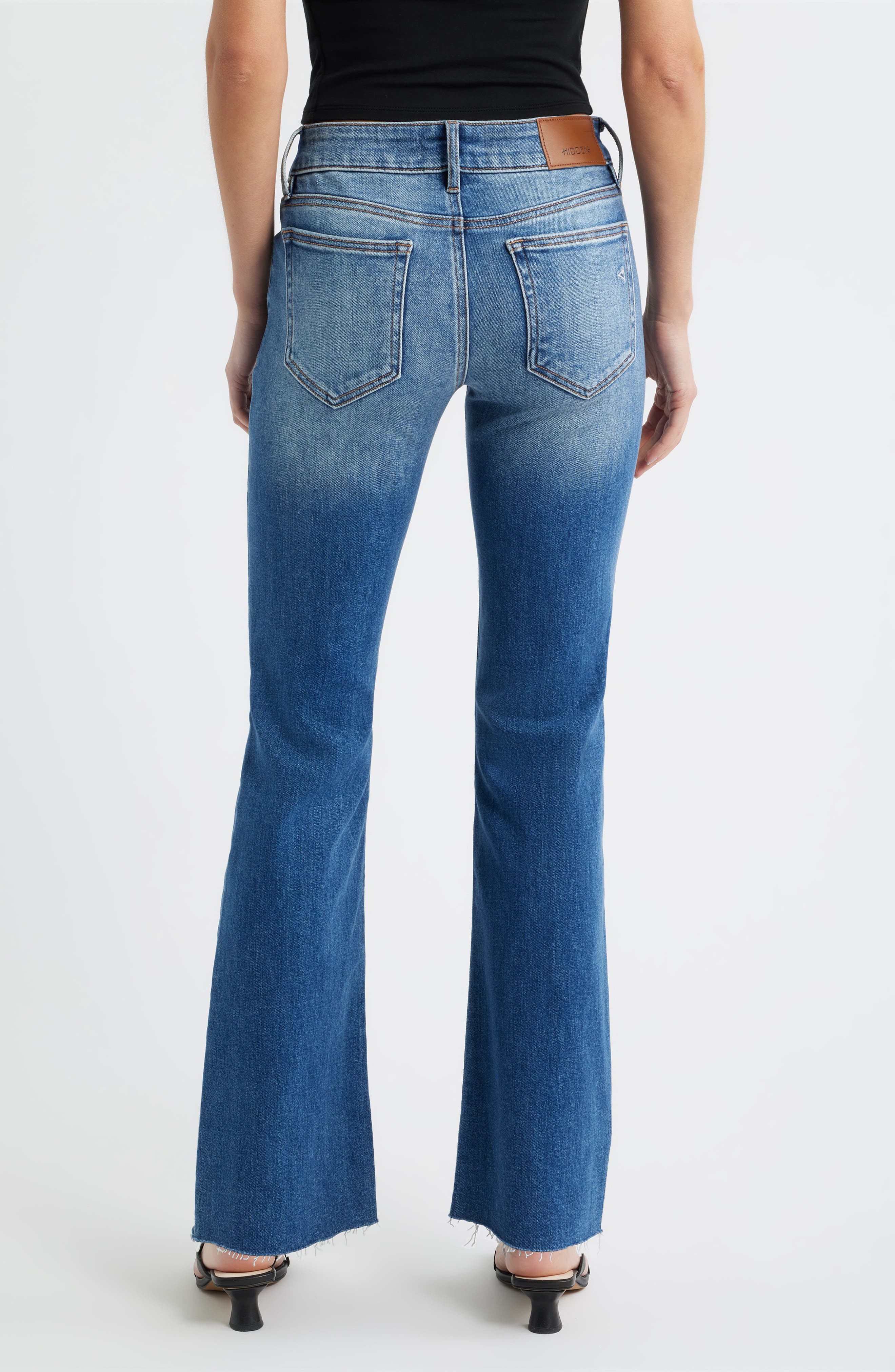 Ripped Low Rise Bootcut Jeans - image 2