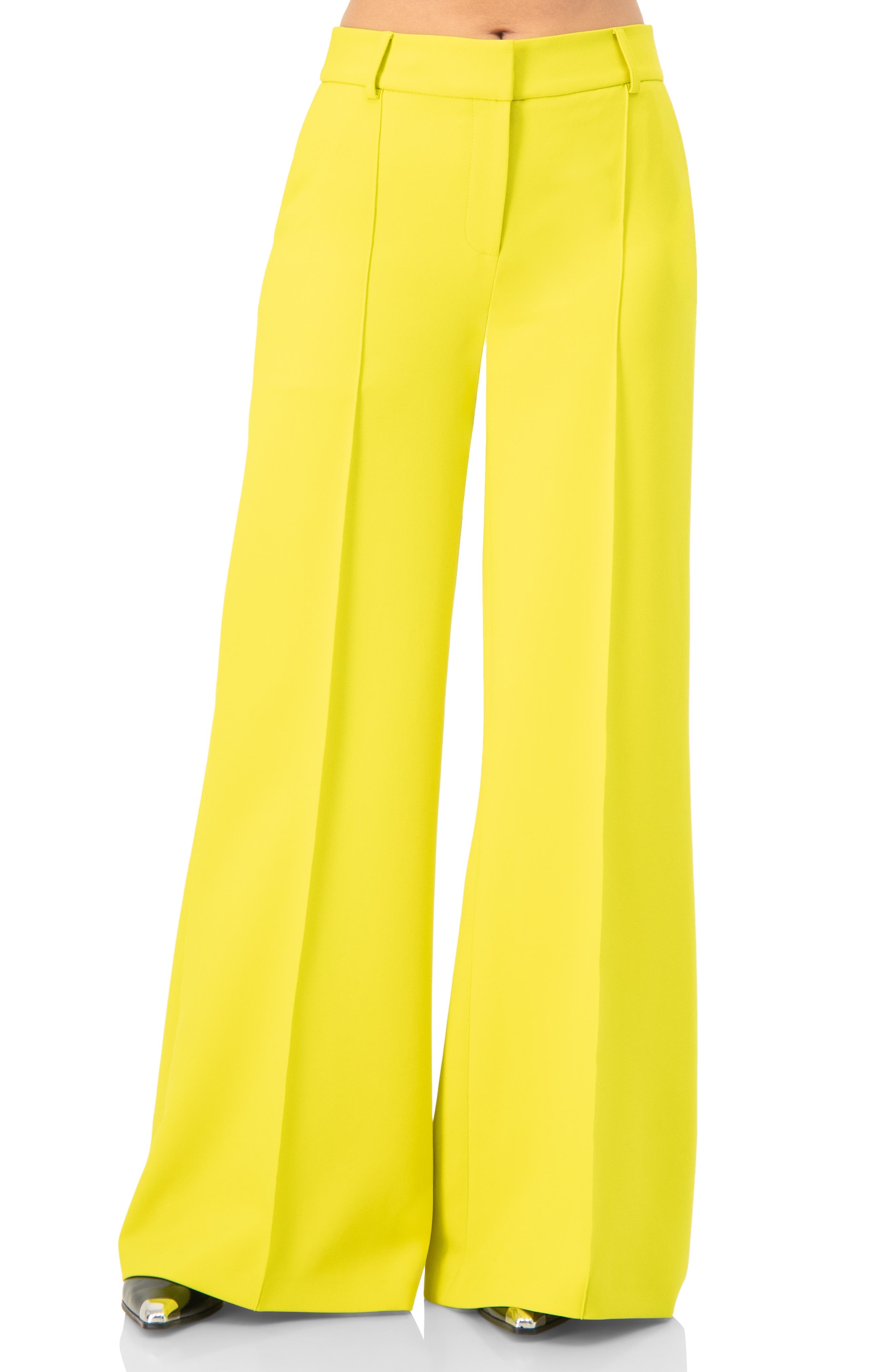 Wide-Leg  Trousers with Side Pockets - image 1