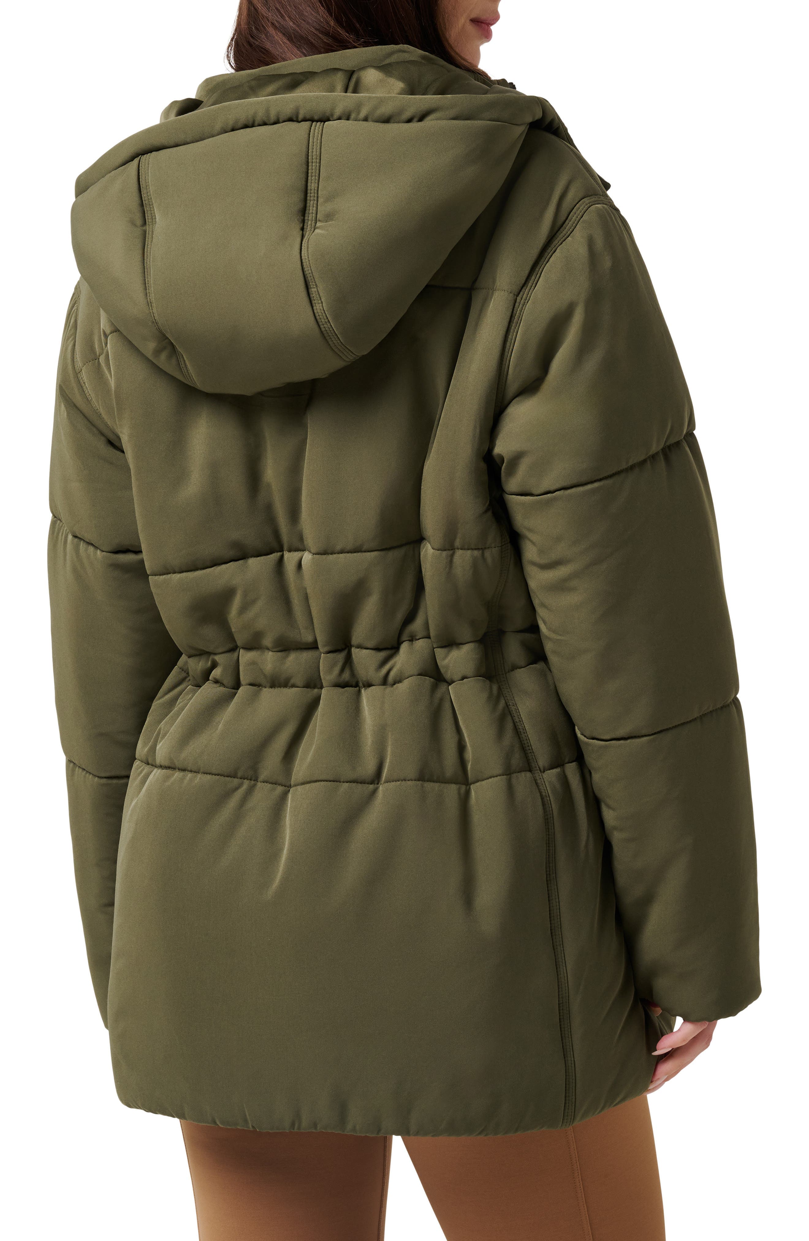 Mont Blanc Quilted Hooded Puffer Jacket - image 2