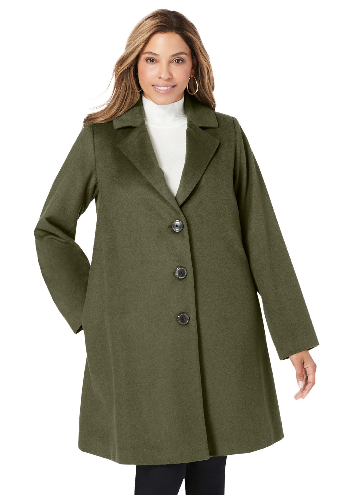 Wool Swing Coat - image 3