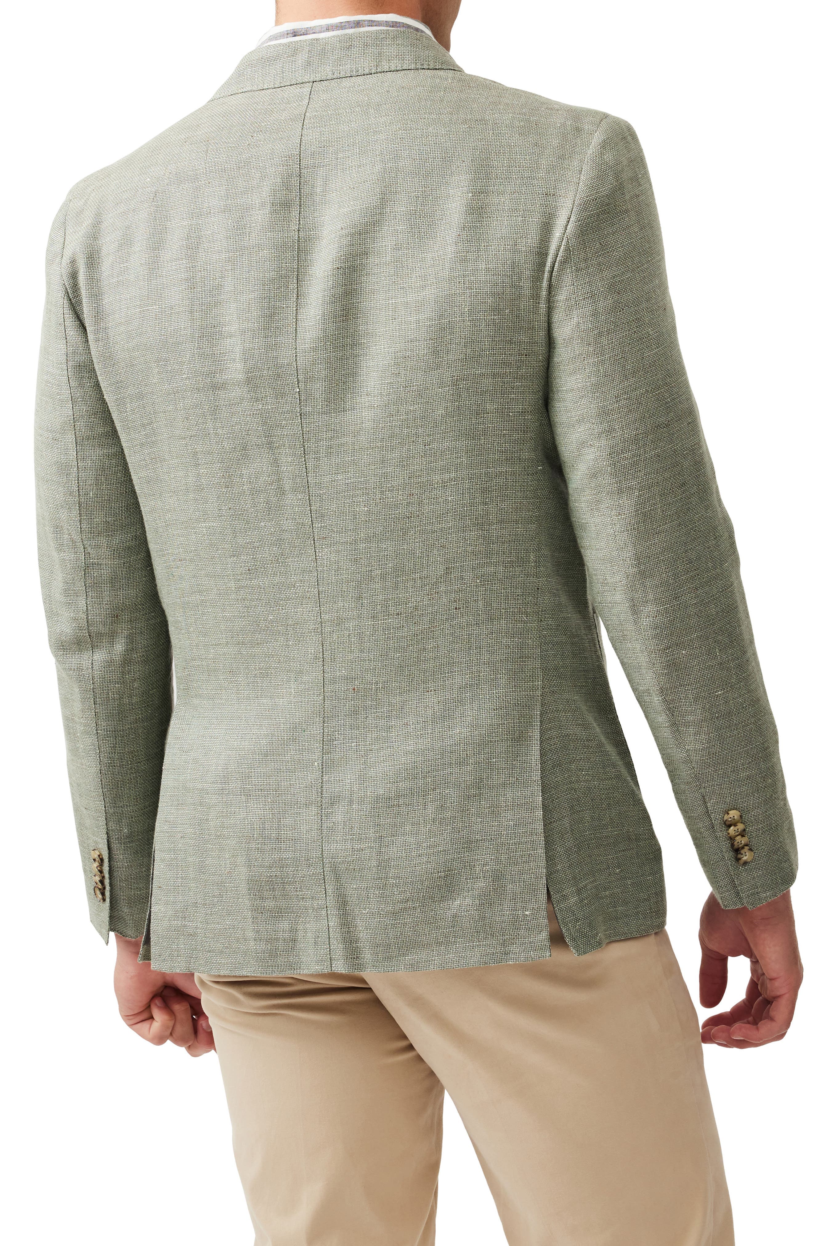 The Cascades Slub Linen & Wool Sport Coat - image 2
