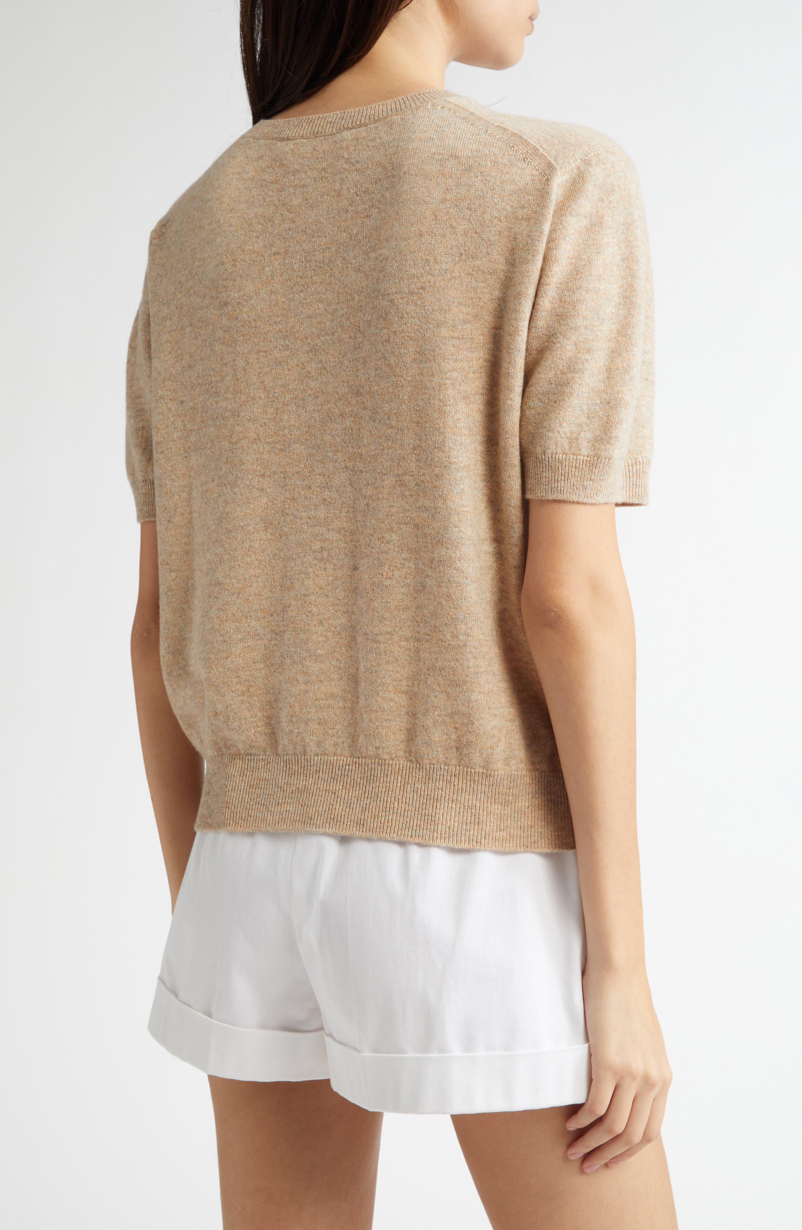 Classic Cashmere & Silk Cardigan - image 2