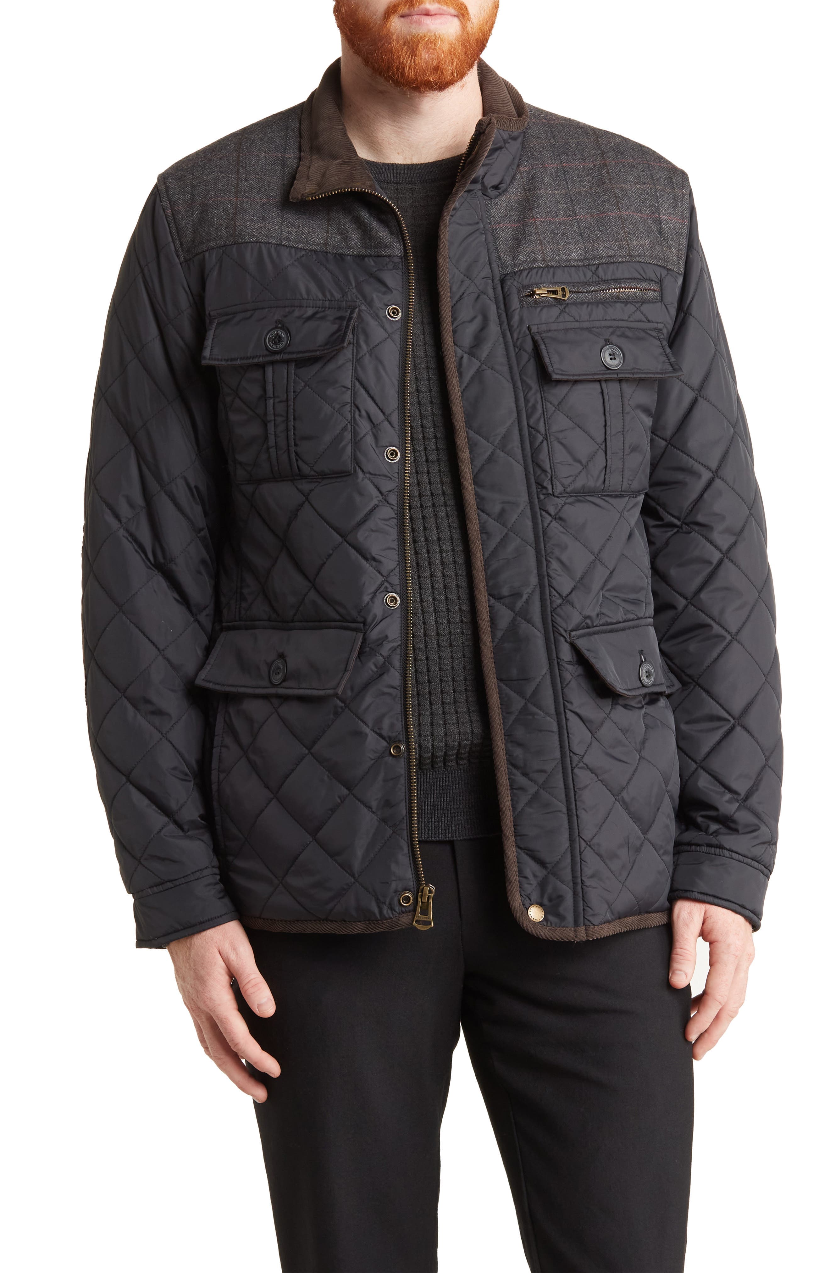 Quilted Utility Pocket Jacket - image 1