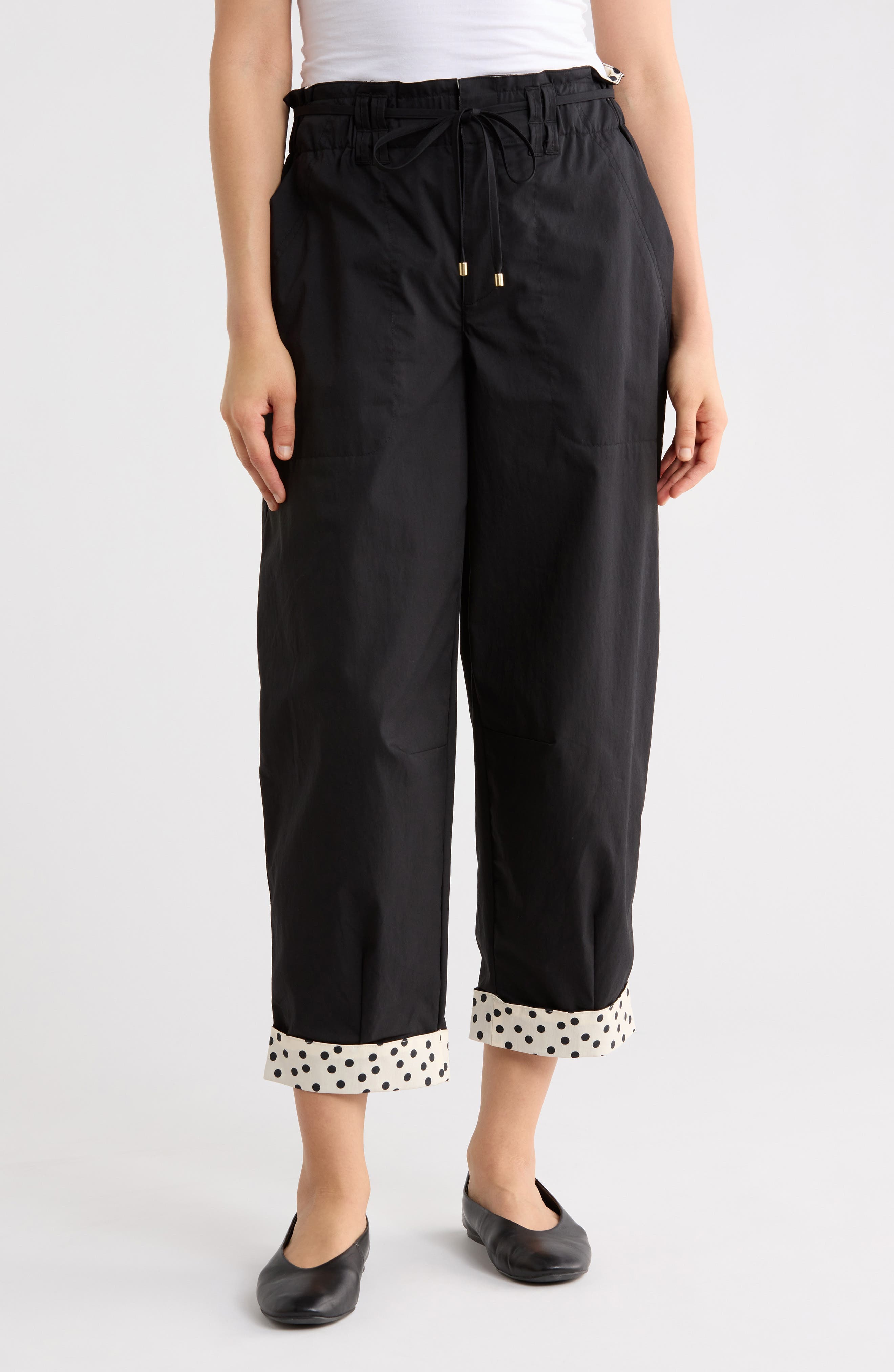Paperbag Waist Barrel Pants - image 1