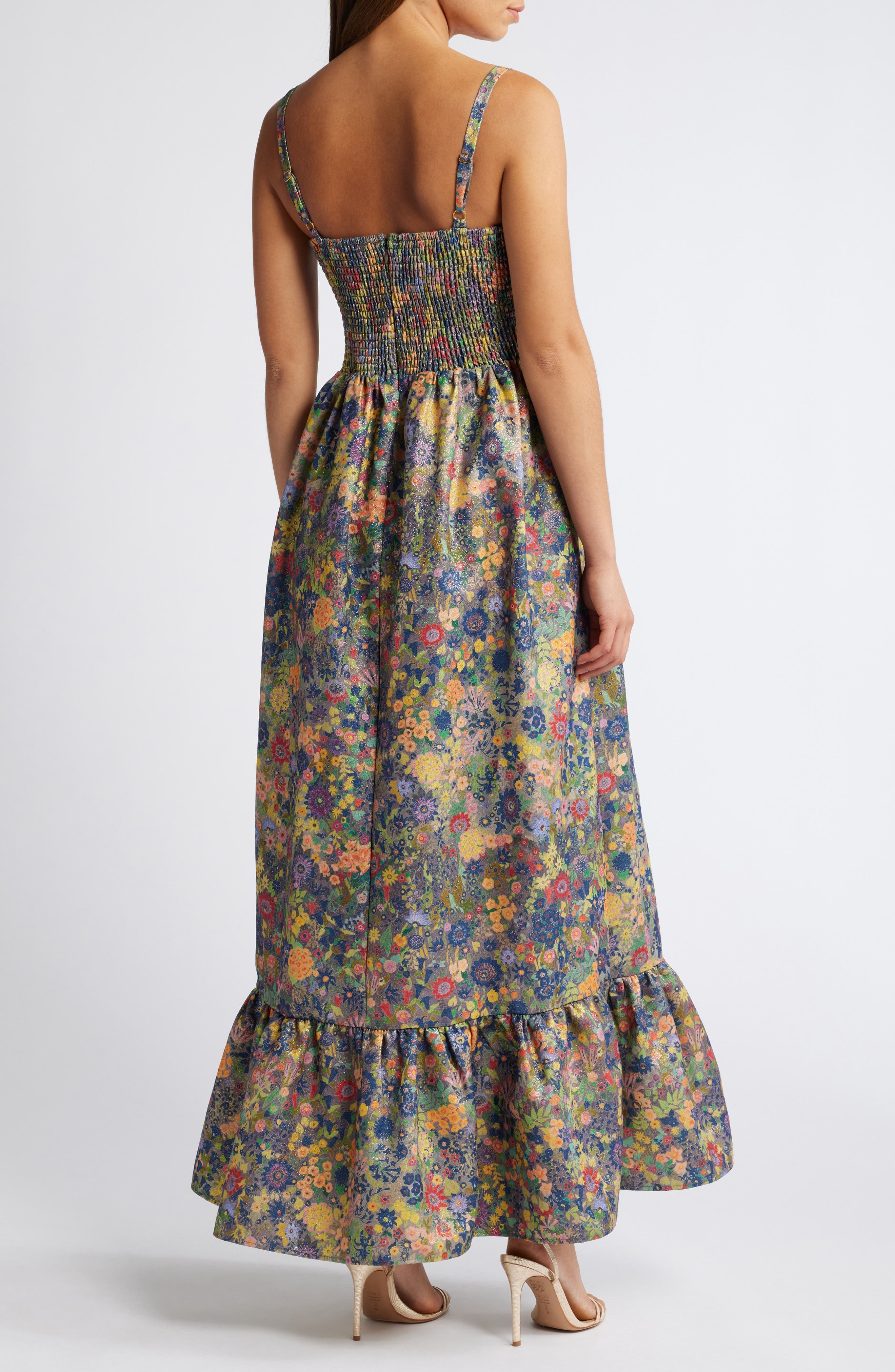 Tiered Floral Maxi Dress - image 2