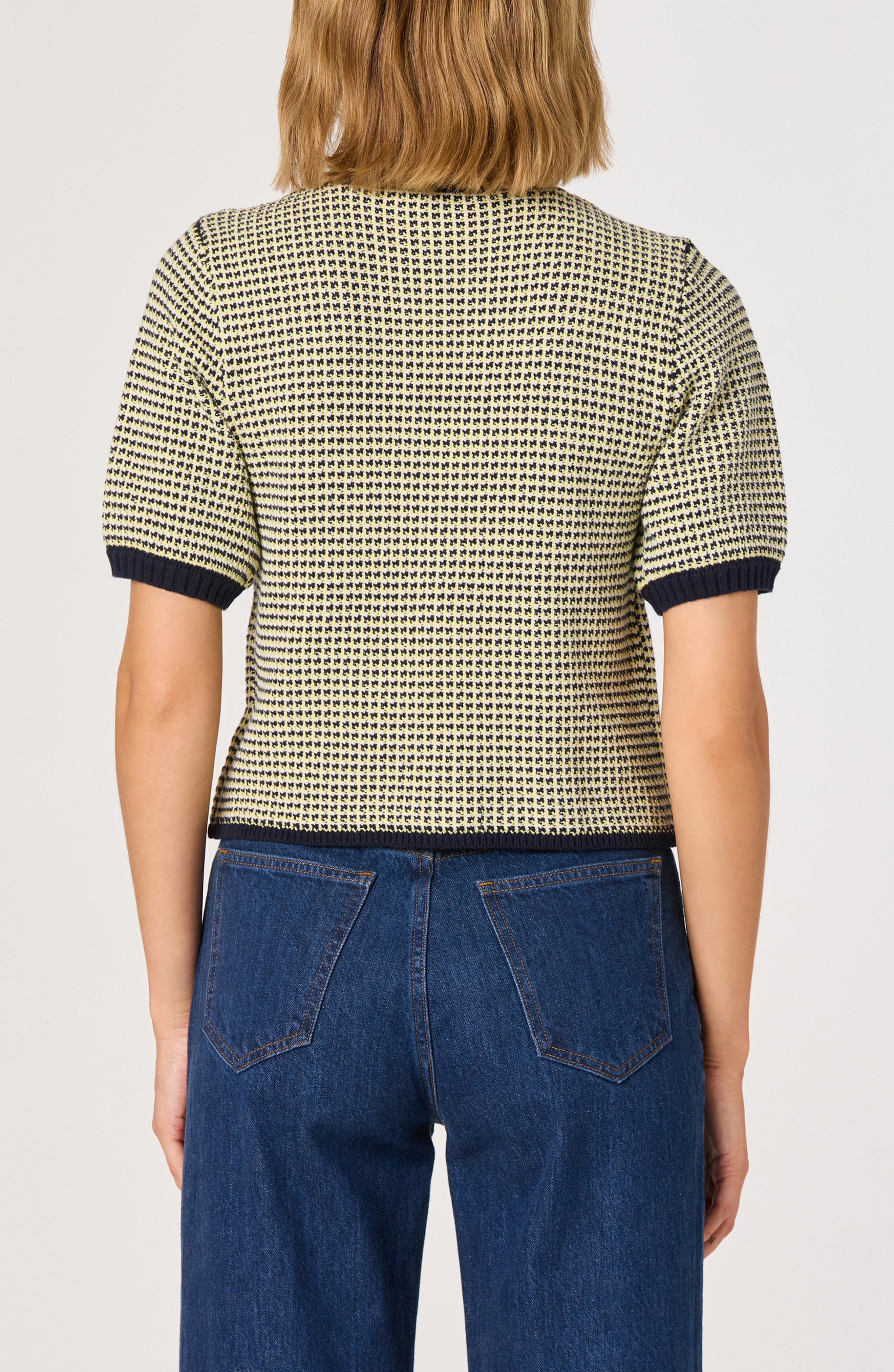 Bow Short Sleeve Cardigan - image 2