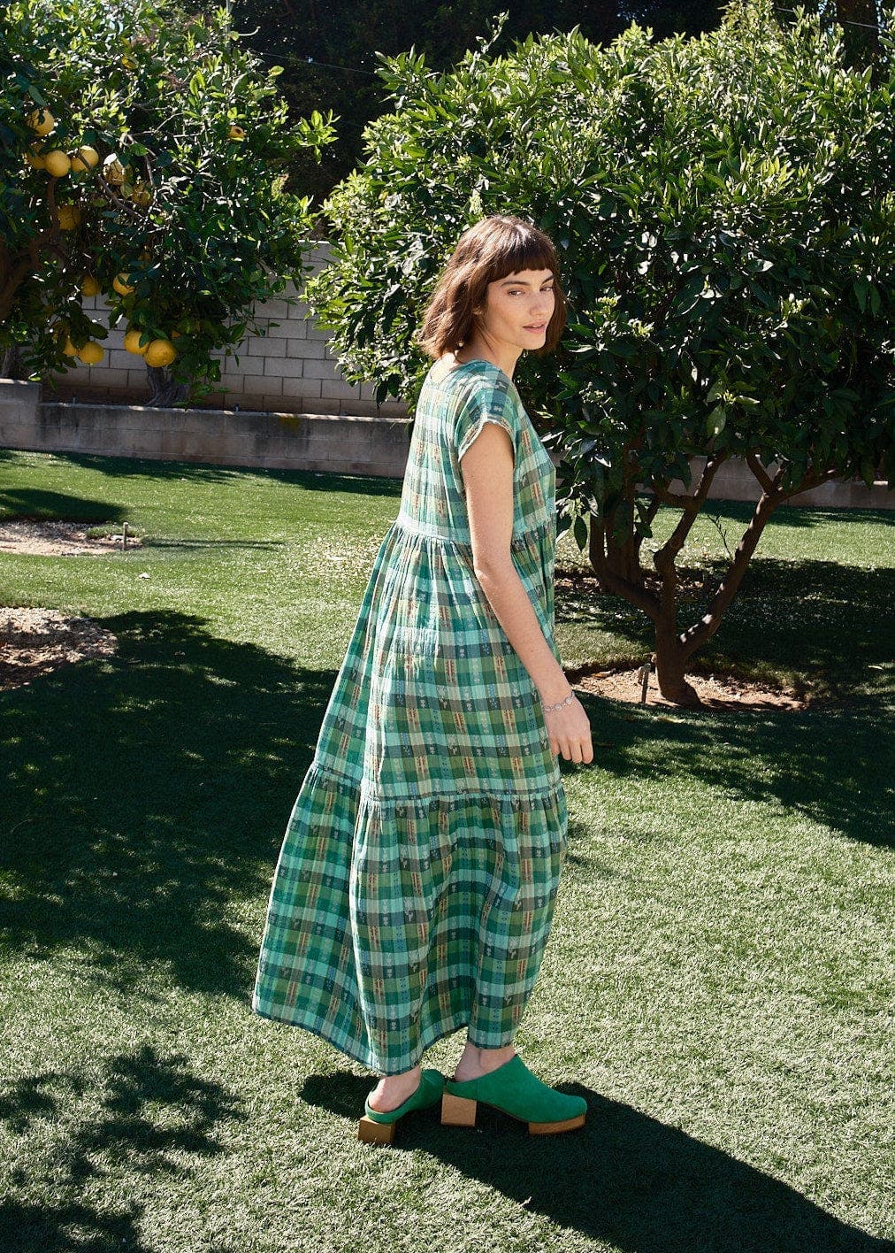 LouLou Tiered Low Scoop Maxidress - image 4